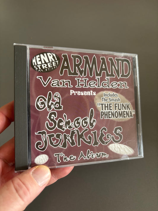 Armand Van Helden presents OLD SCHOOL JUNKIES The Album, CD, 1st pressing, Henry Street Music, US 1996