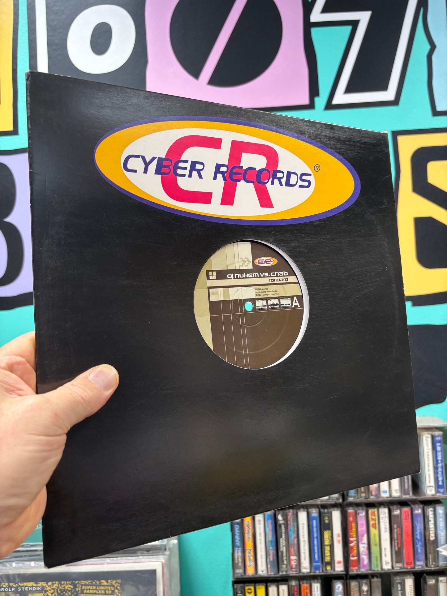 DJ Nukem VS. Chab: Forward, 12inch, Only official pressing, Cyber Records, Netherlands 2001