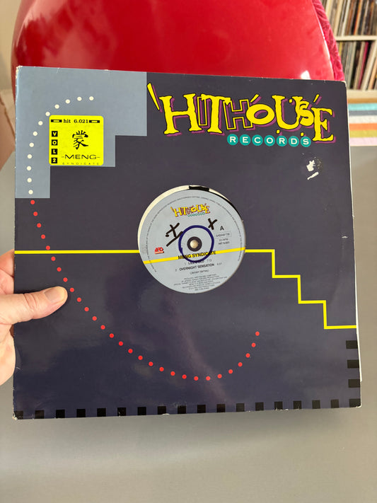Meng Syndicate: Vol 2, 12inch, Only vinyl pressing, Hithouse Records, Belgium 1992