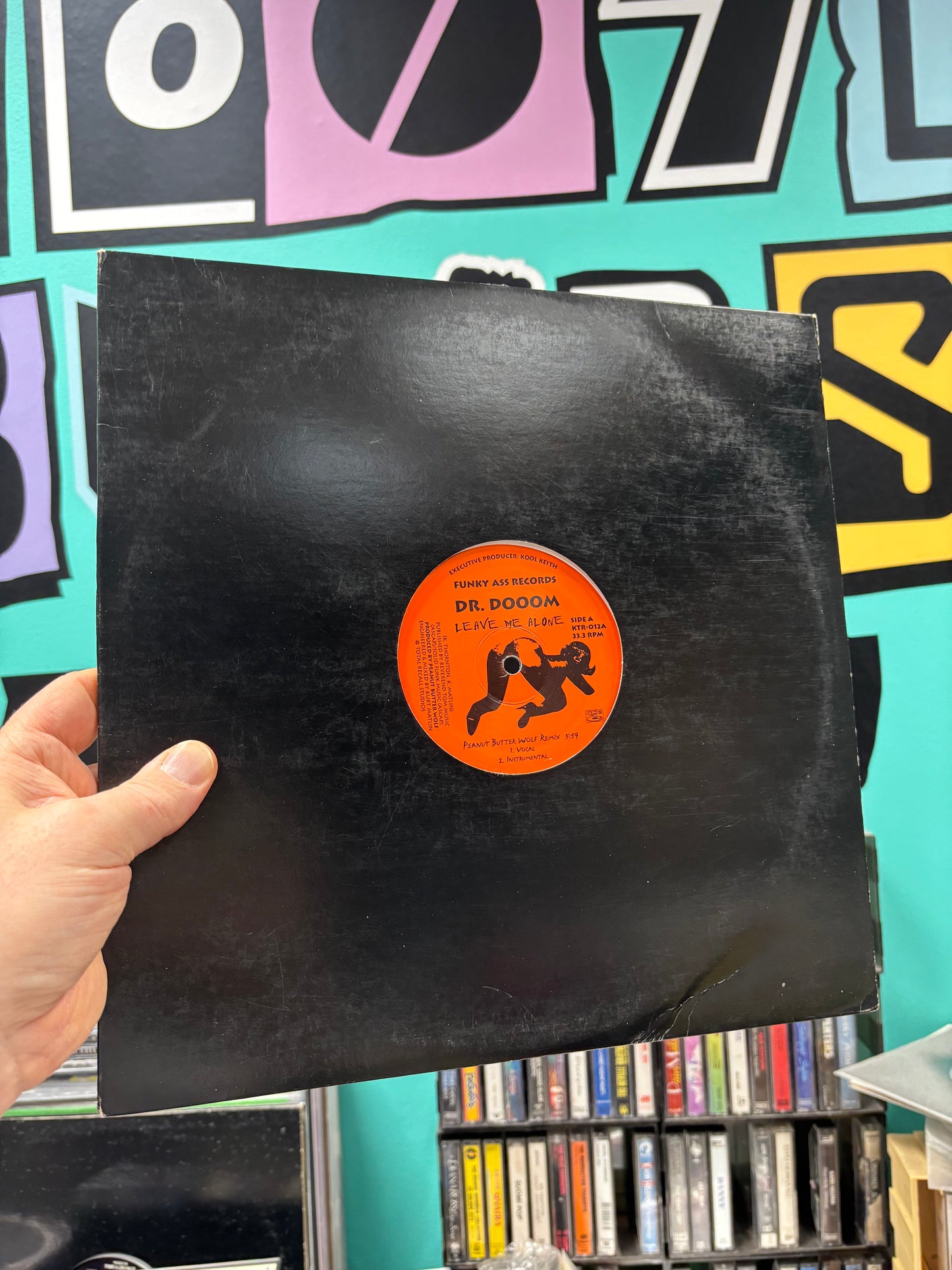 Dr. Dooom: Leave Me Alone Remixes, 12inch, Funky Ass Records, US 1999?