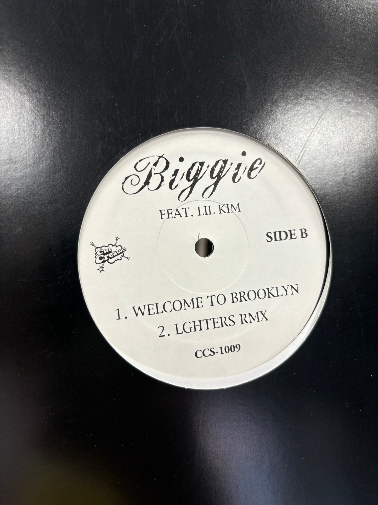 Biggie: Hold Your Head, 12inch, white label, Only pressing, Cut Creators, US? Year?