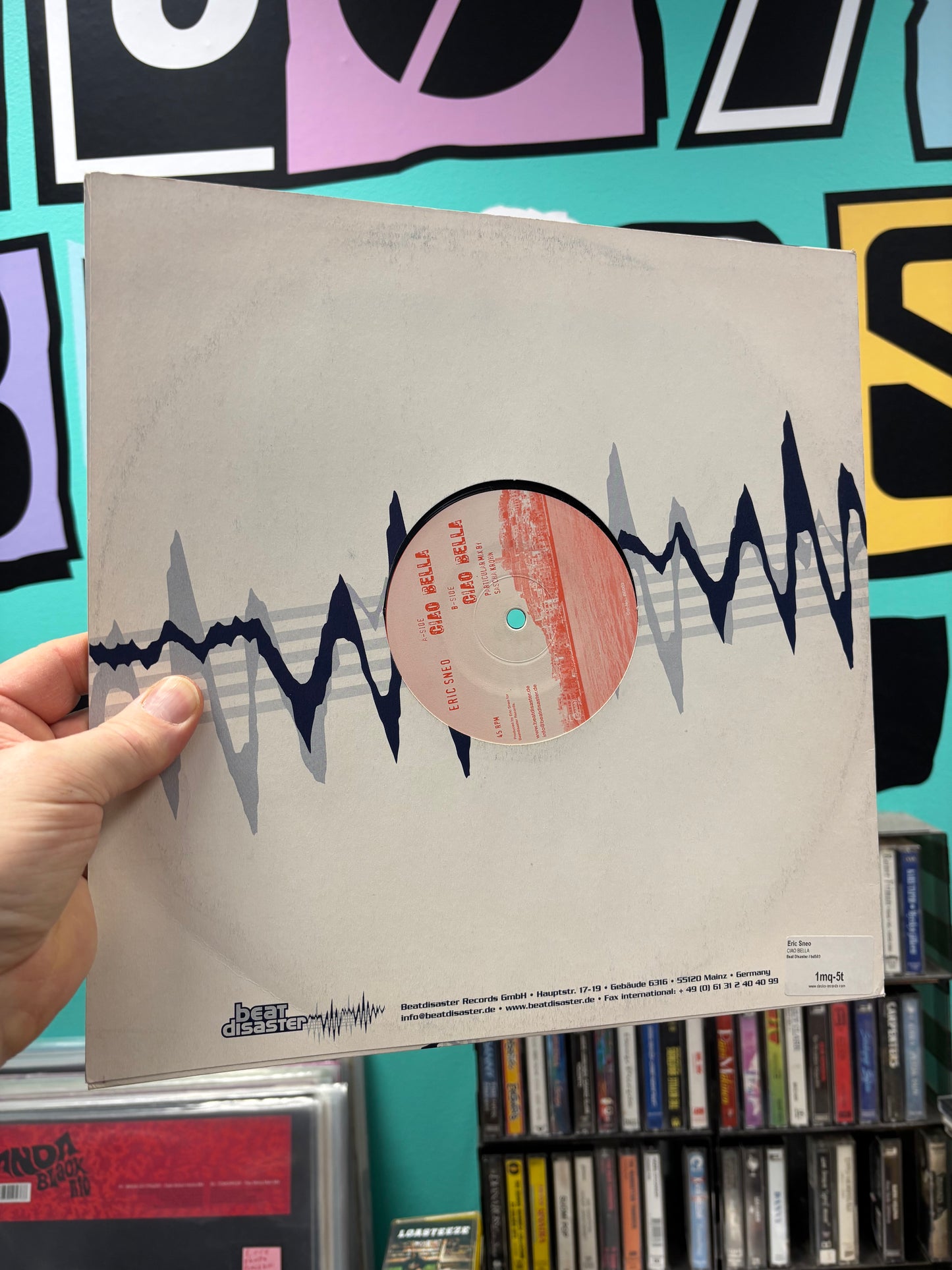 Eric Sneo: Ciao Bella, 12inch, Only official pressing, Beatdisaster Records, Germany 2003
