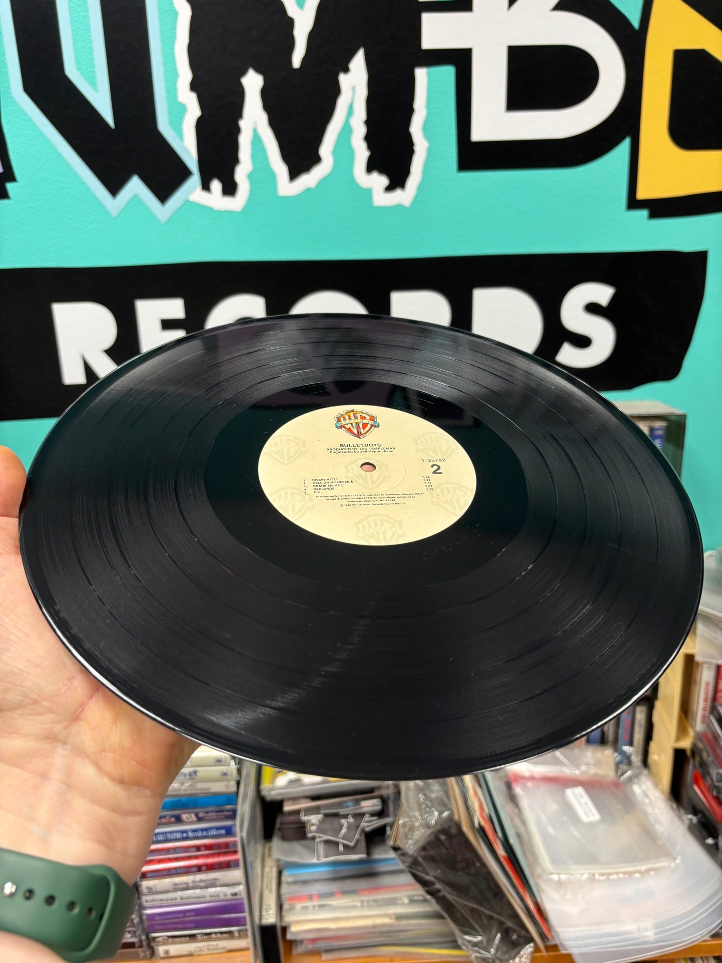 Bullet Boys: Bullet Boys, LP, Allied Press, Warner Bros. Records, US 1988