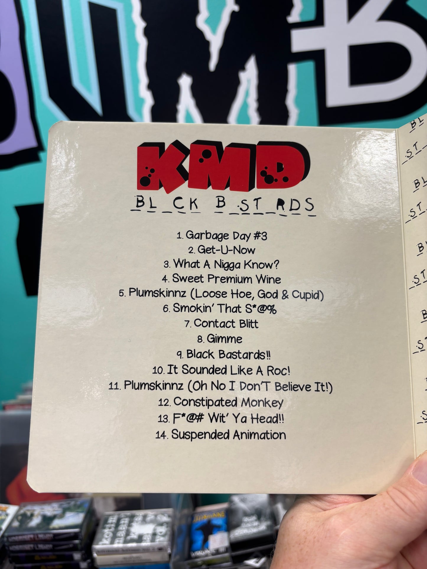 KMD: Bl_ck B_st_rds, 2CD, reissue, 7inch, Pop-up Book, Limited Edition, Metal Face Records, US 2015