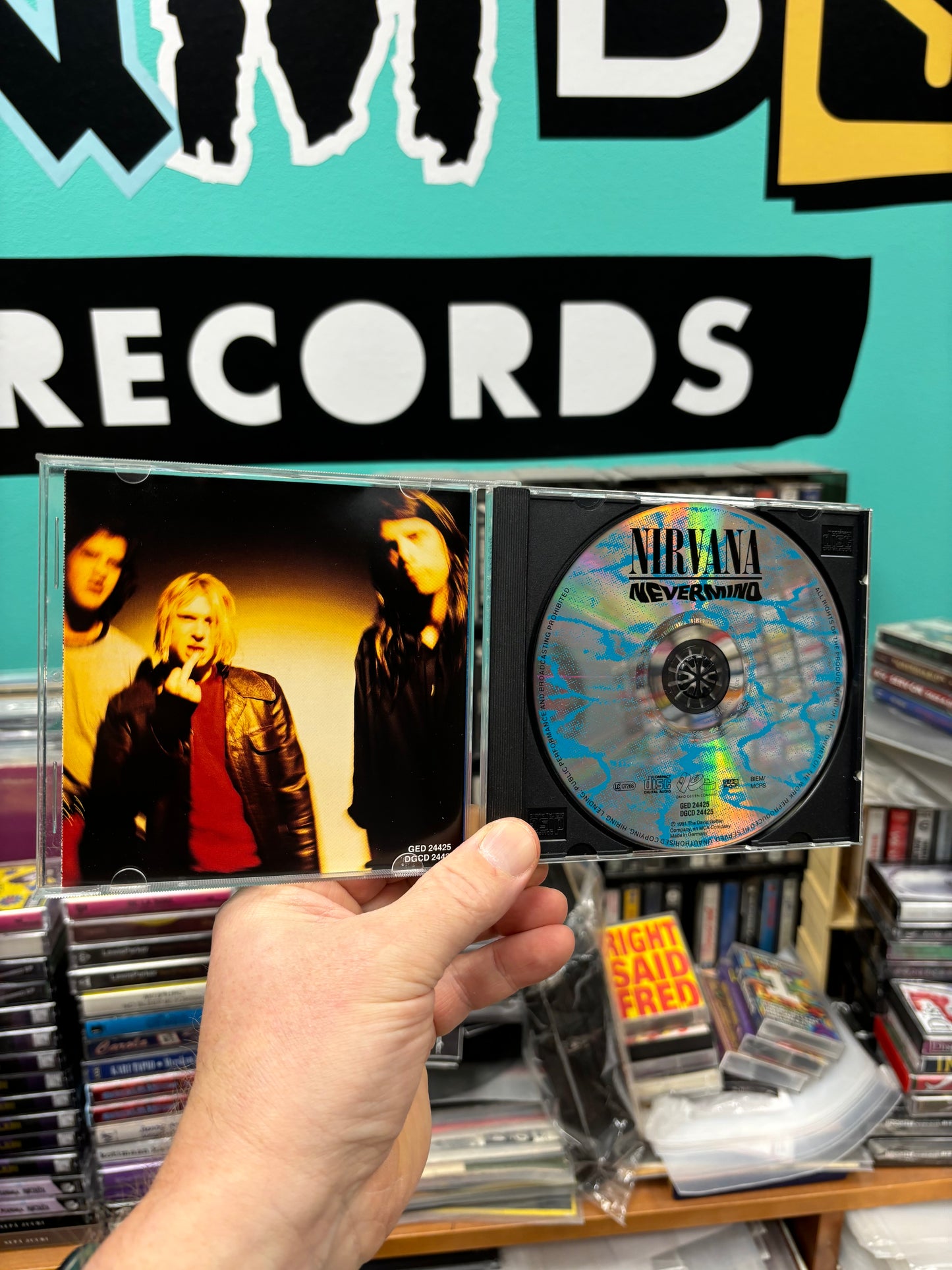 Nirvana: Nevermind, CD, reissue, DGC, Germany 1991