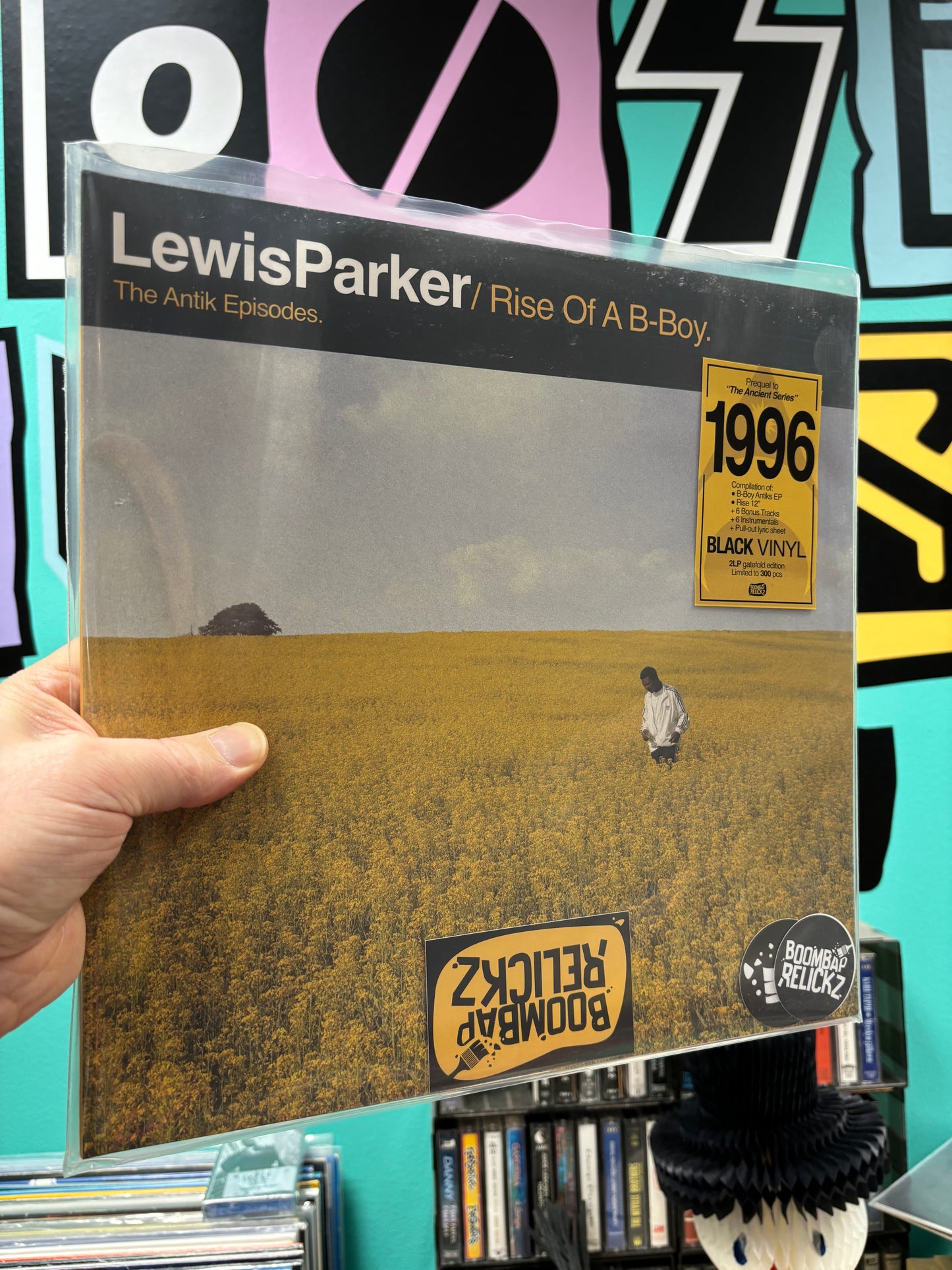 Lewis Parker: Rise Of A B-Boy, 2LP, Limited Edition, black vinyls, Netherlands 2024