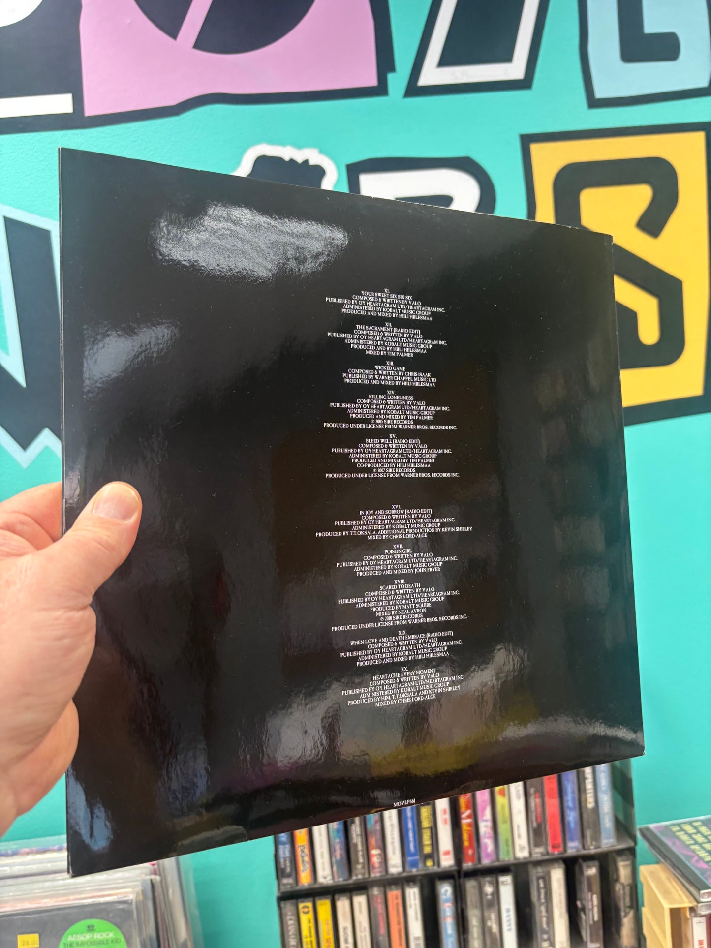 HIM: XX - Two Decades Of Love Metal, 2LP, gatefold, compilation, Music On Vinyl, Sony Music, Europe 2012