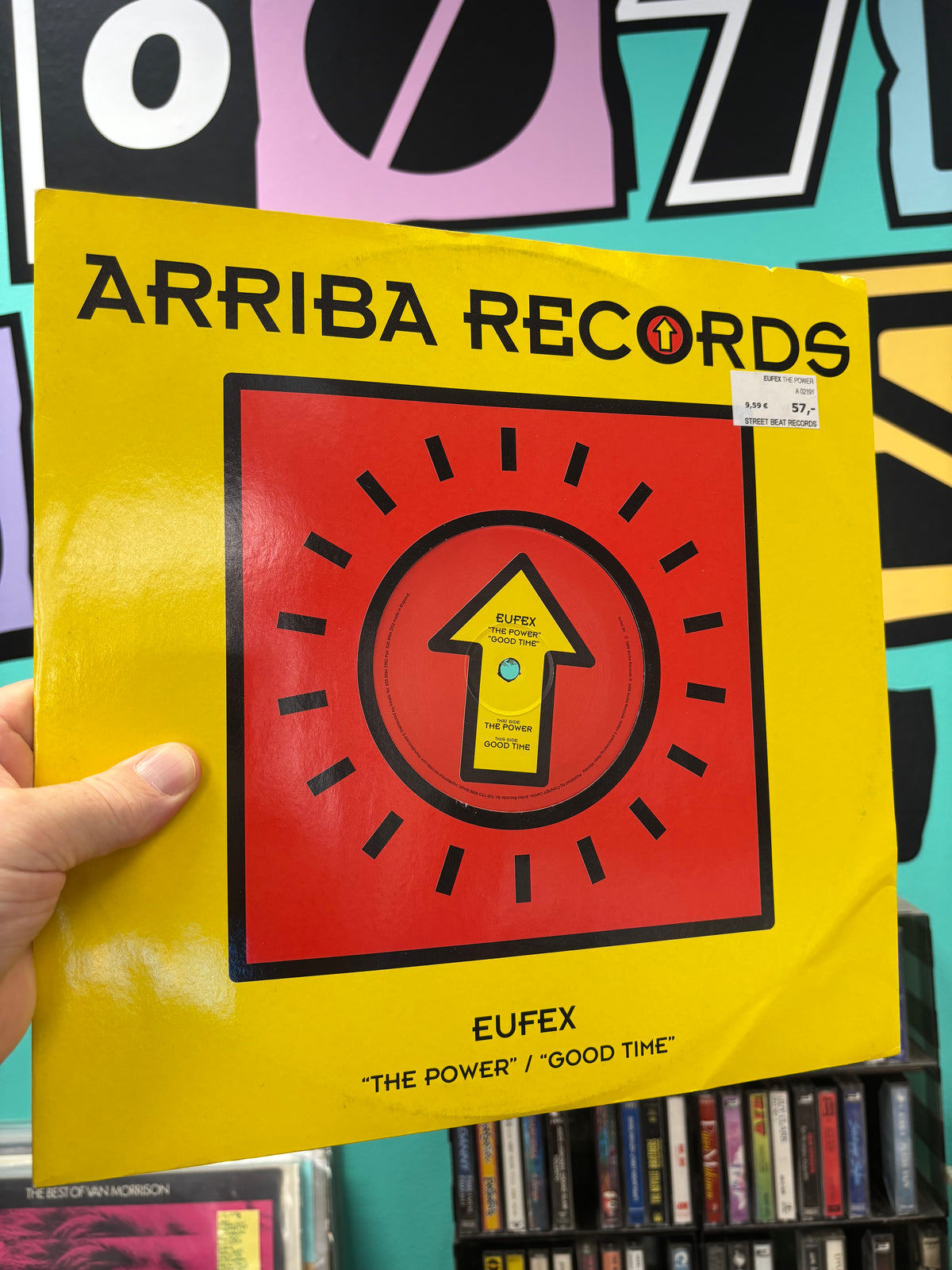 Eufex: The Power/Good Time, 12inch, Only pressing, Arriba Records, UK 2000