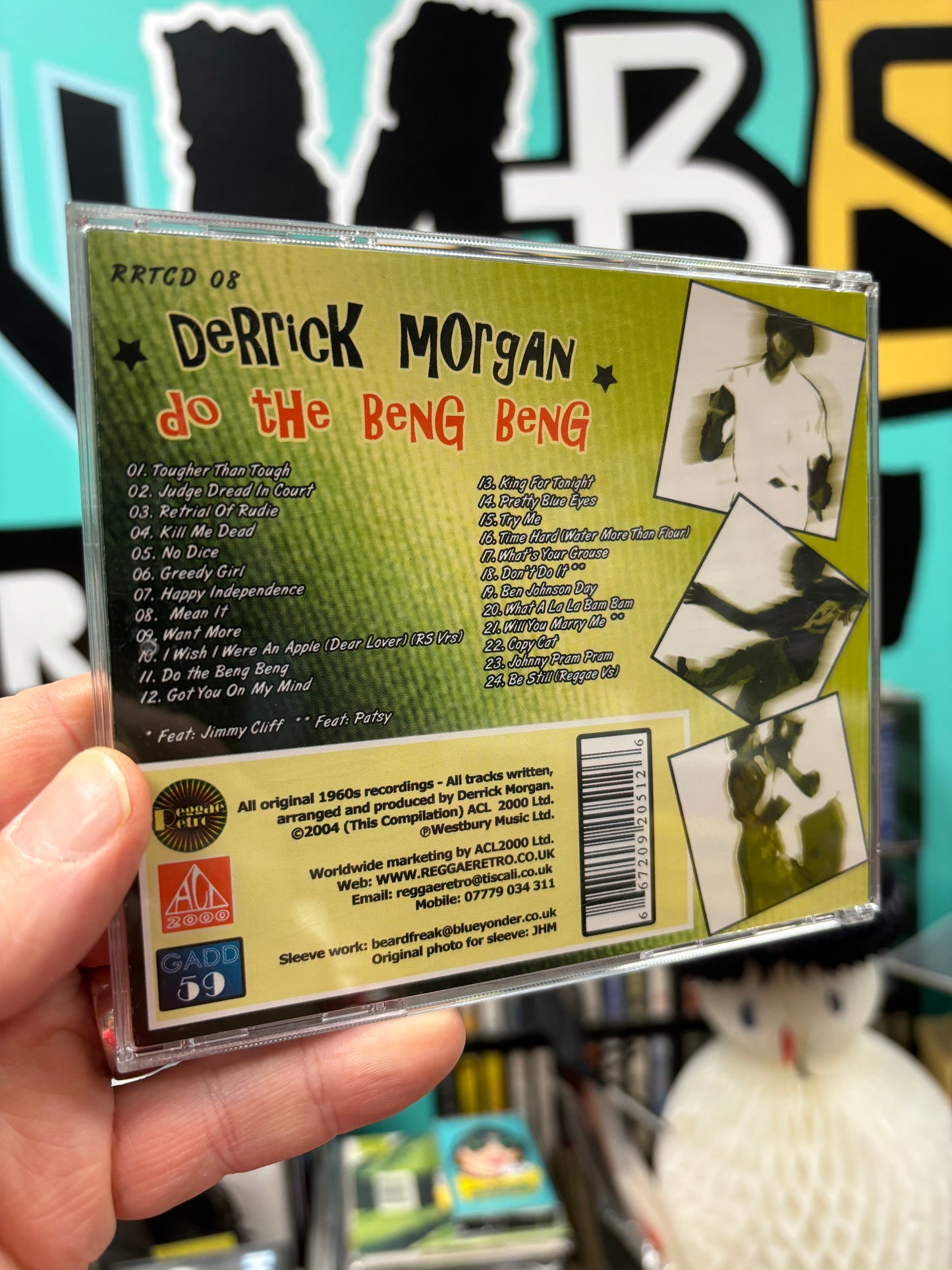 Derrick Morgan - Remixed & Revisited: Do The Beng Beng - Cool Rocksteady And Early Reggae Sounds, CD, reissue, UK 2004