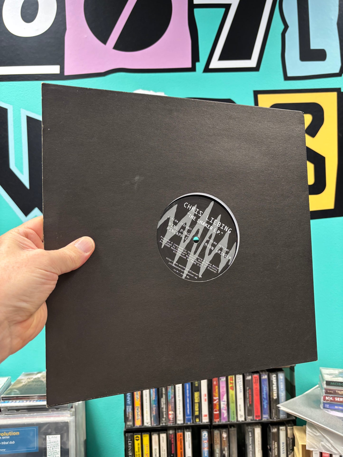 Chris Liebing: The Shaker E.P., 12inch, Only official pressing, Masters Of Disaster, Germany 2002