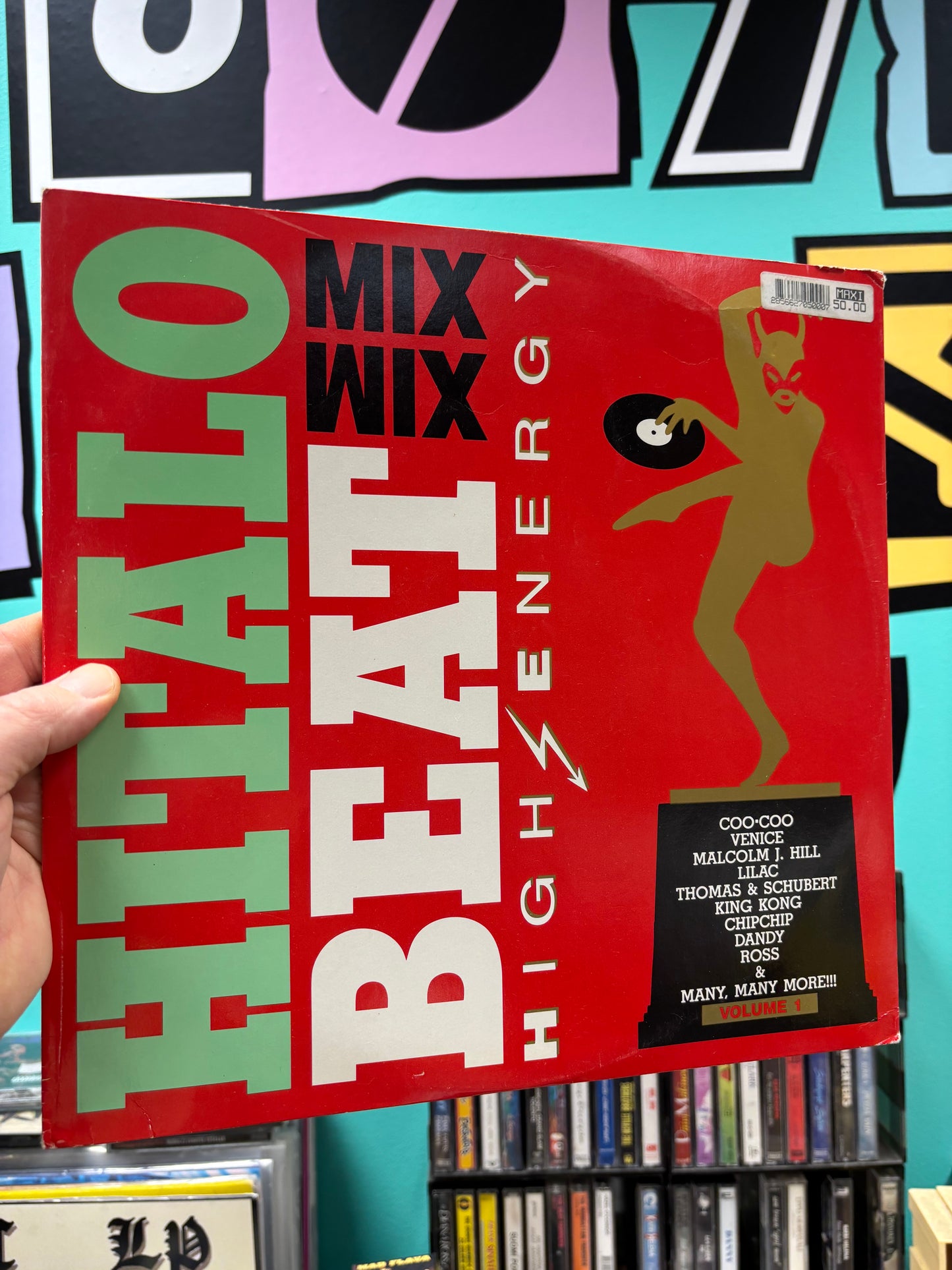 Hitalo Beat Mix Volume 1, 12inch, Only vinyl pressing, Compilation, Mixed, Flea Records, Italy 1989