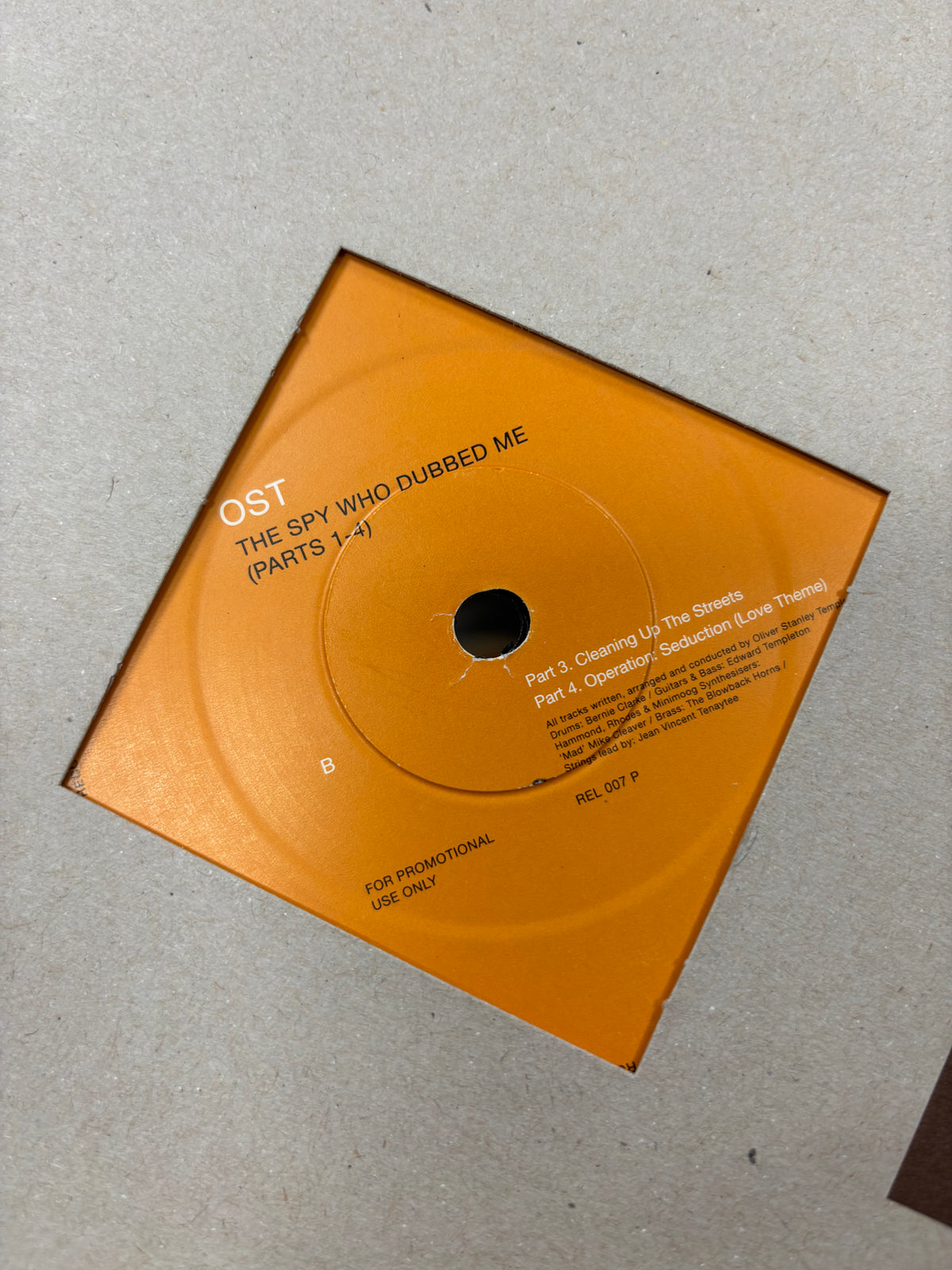 The Spy Who Dubbed Me (Parts 1-4), 12inch, Only pressing, Related, UK 1998