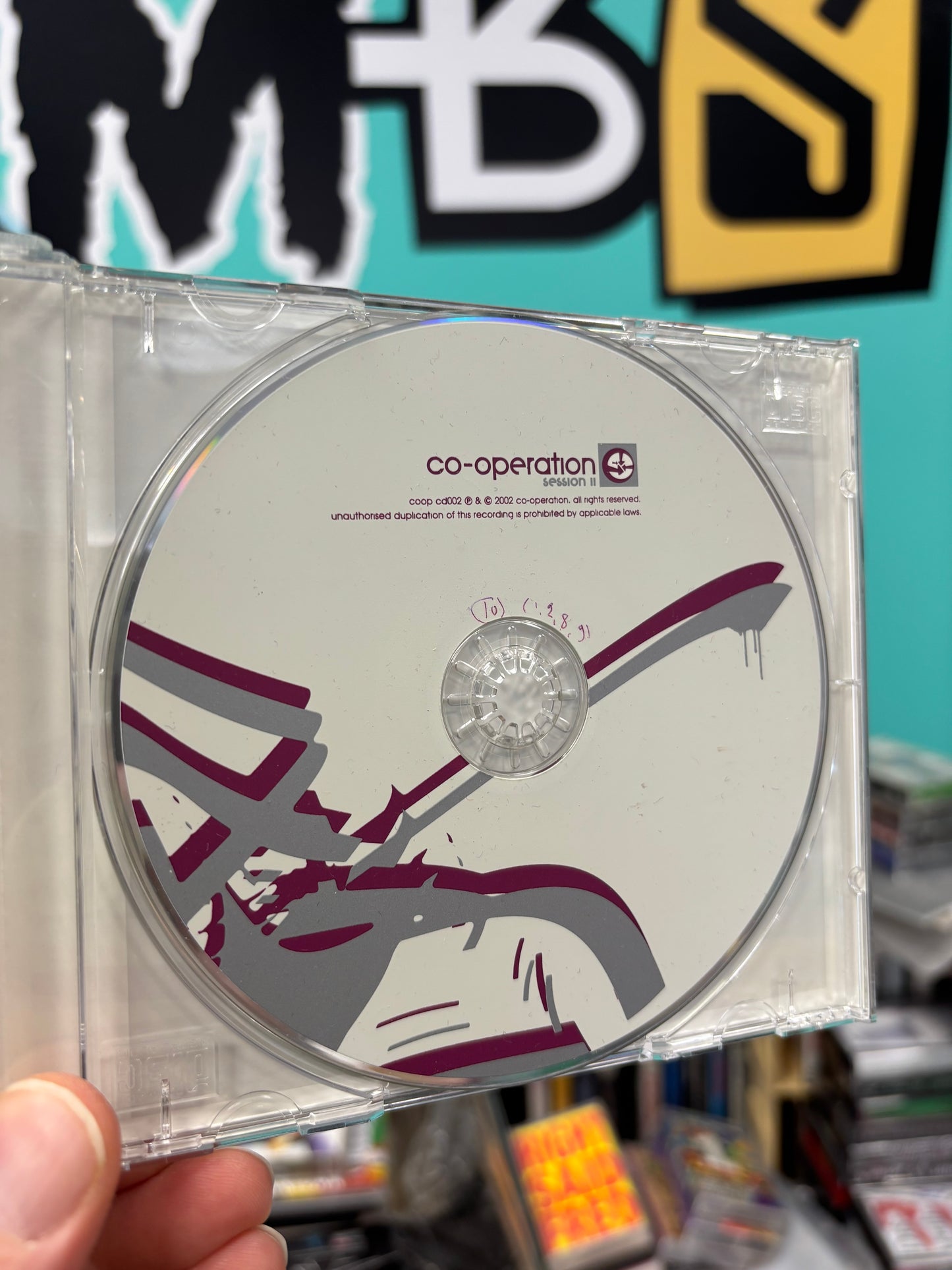 Co-Operation Session II, CD, Only CD pressing, Co-Operation Recordings, UK 2002