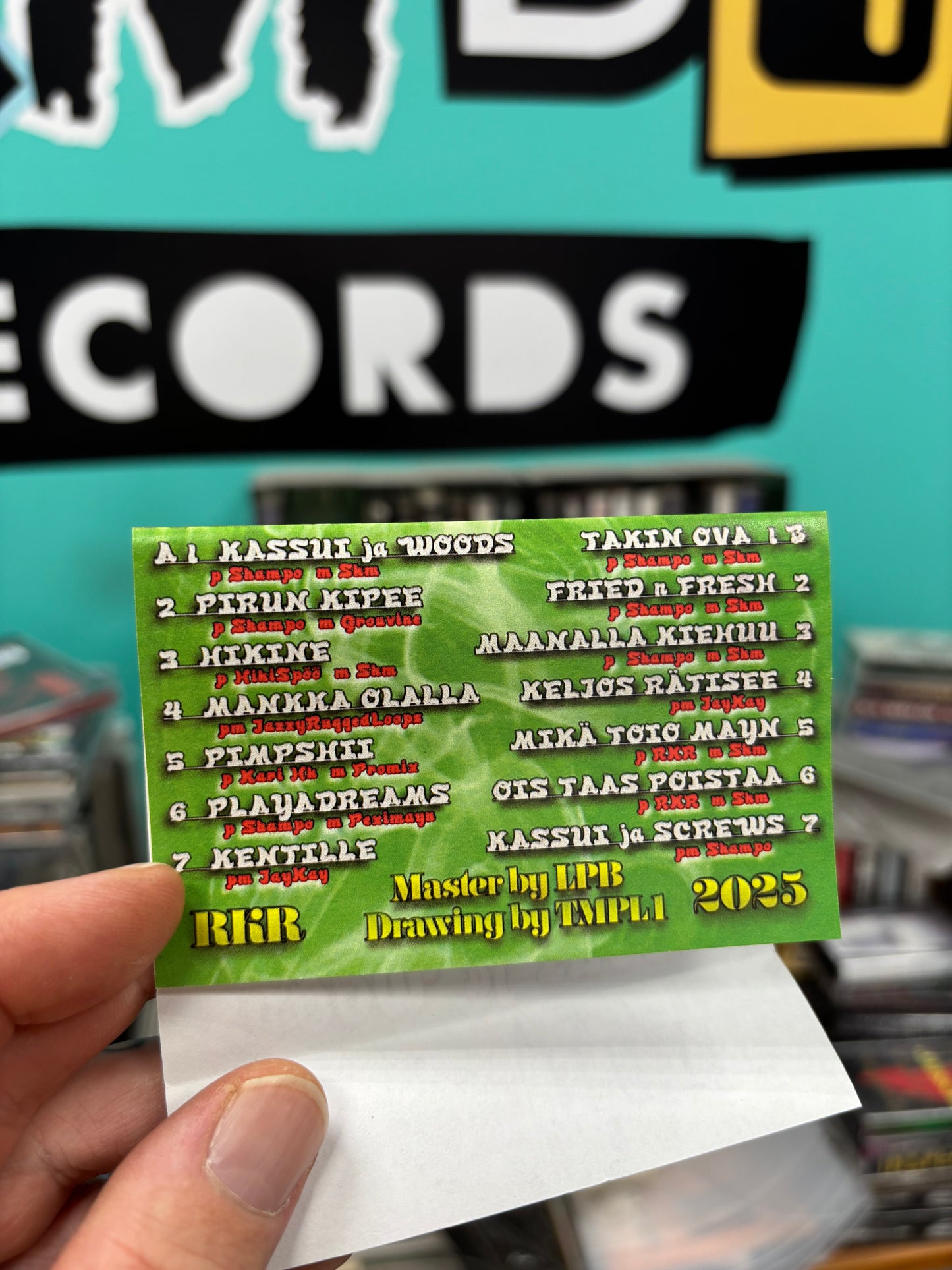 Vaara Summertape - Kassui ja Woods, C-cassette, Only pressing, RKR, Finland 2025