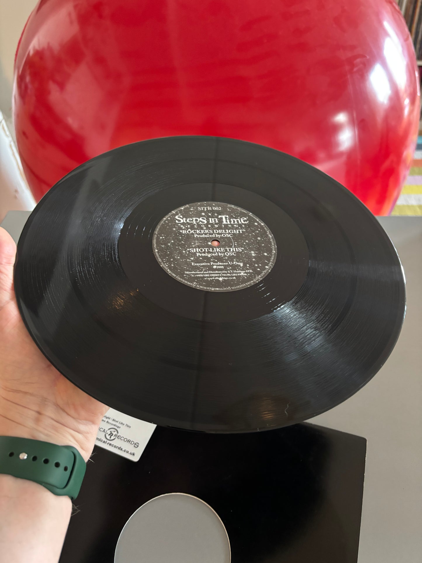 OSC: Rockers Delight/Shot Like This, 12inch, Only official pressing, Steps In Time Recordings, UK 2008