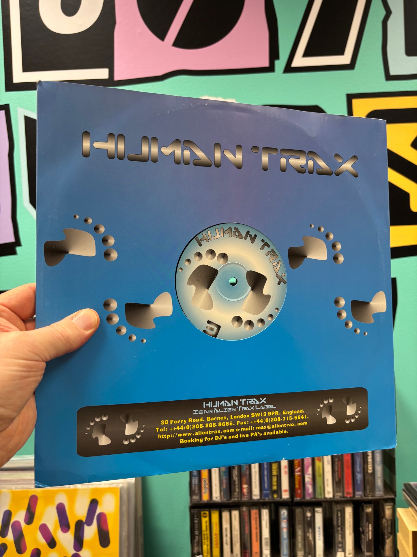 Lee Jeffries & Justin Bourne: The Ripper, 12inch, Only official pressing, Human Trax, UK 2000