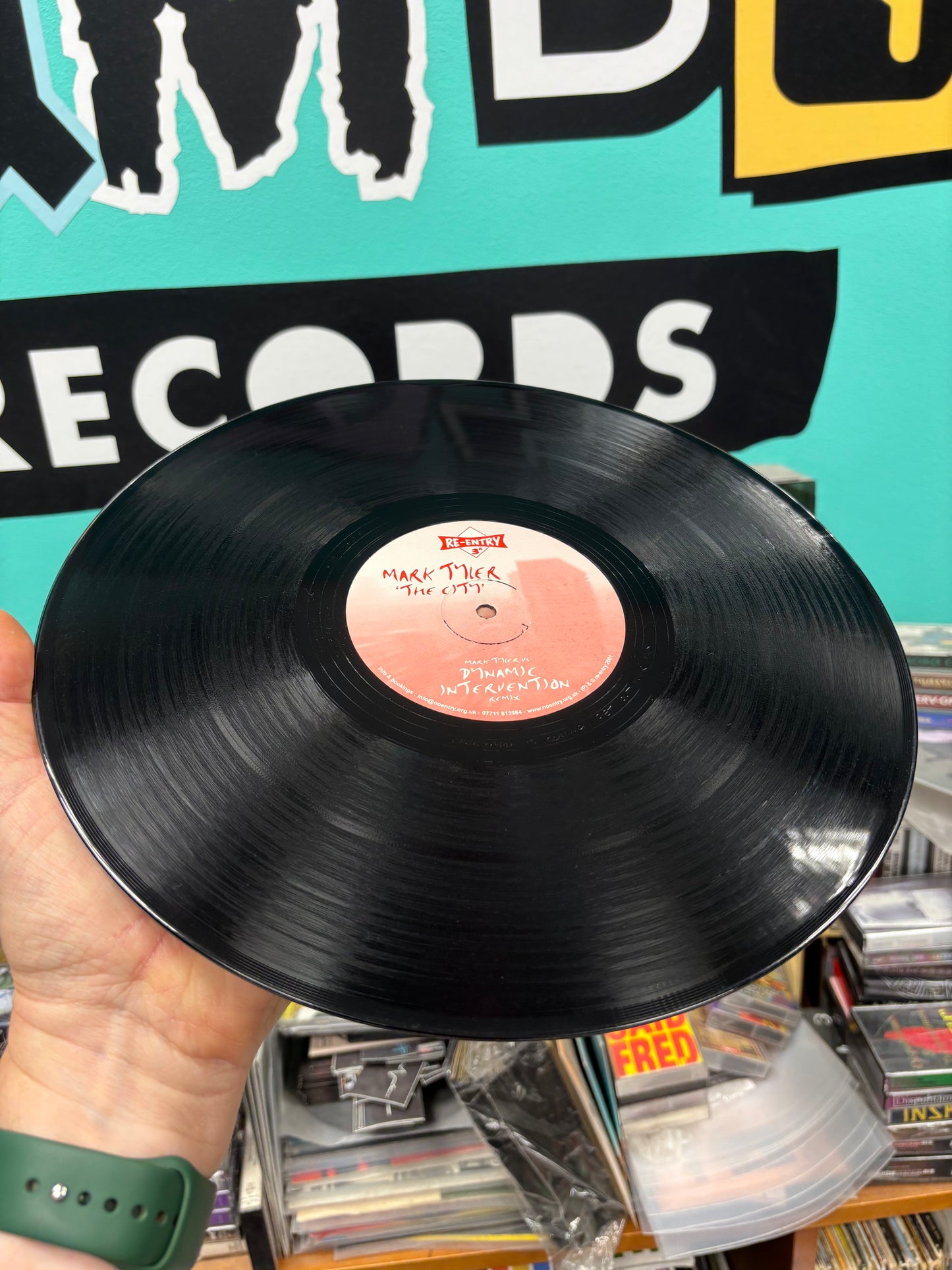 Mark Tyler: The City/Rush (Remixes), 12inch, Only pressing, Re-Entry, UK 2001