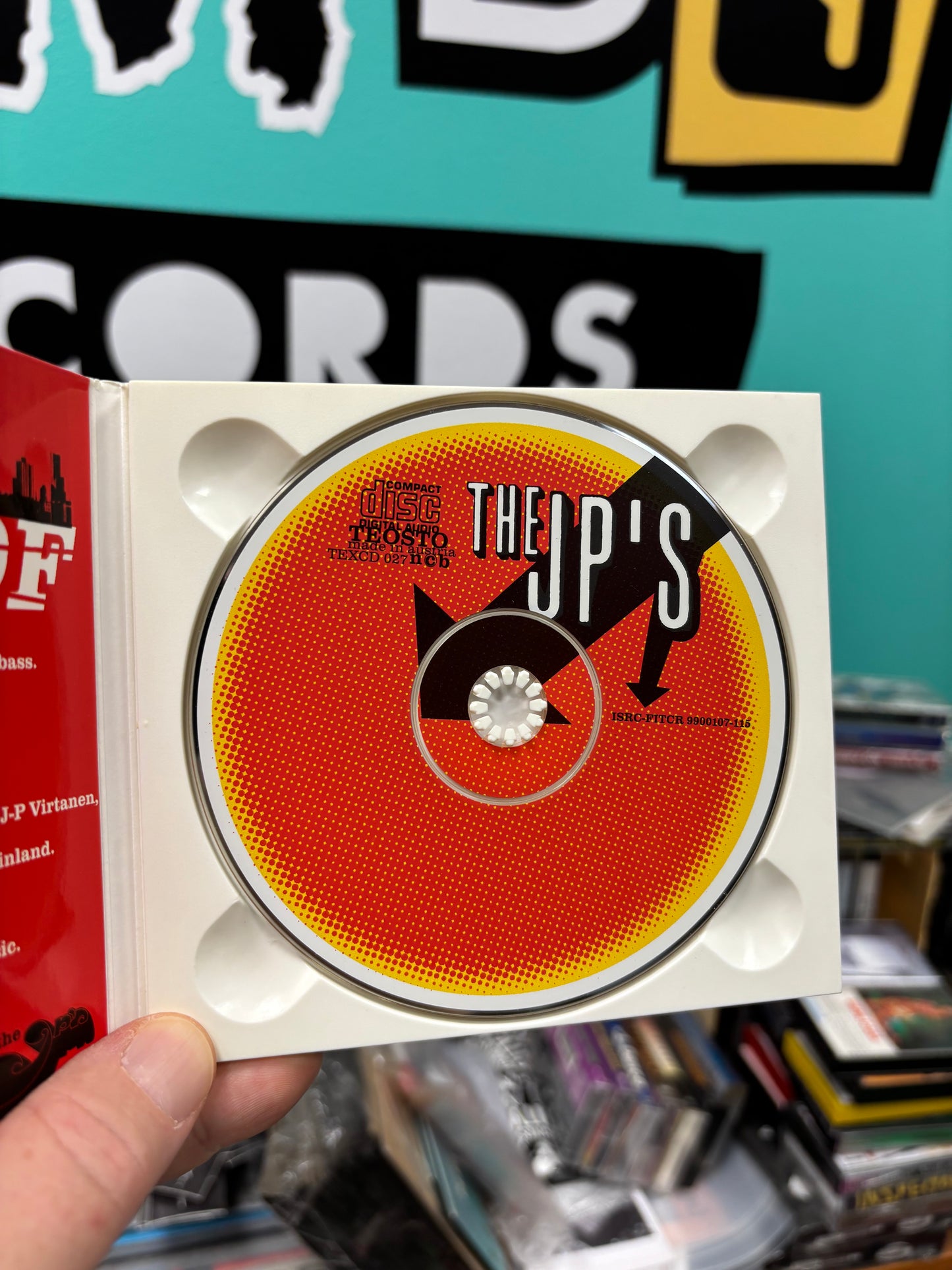 The JP’s: Katastrof, CD, Only pressing, Texicalli Records, Finland 1999