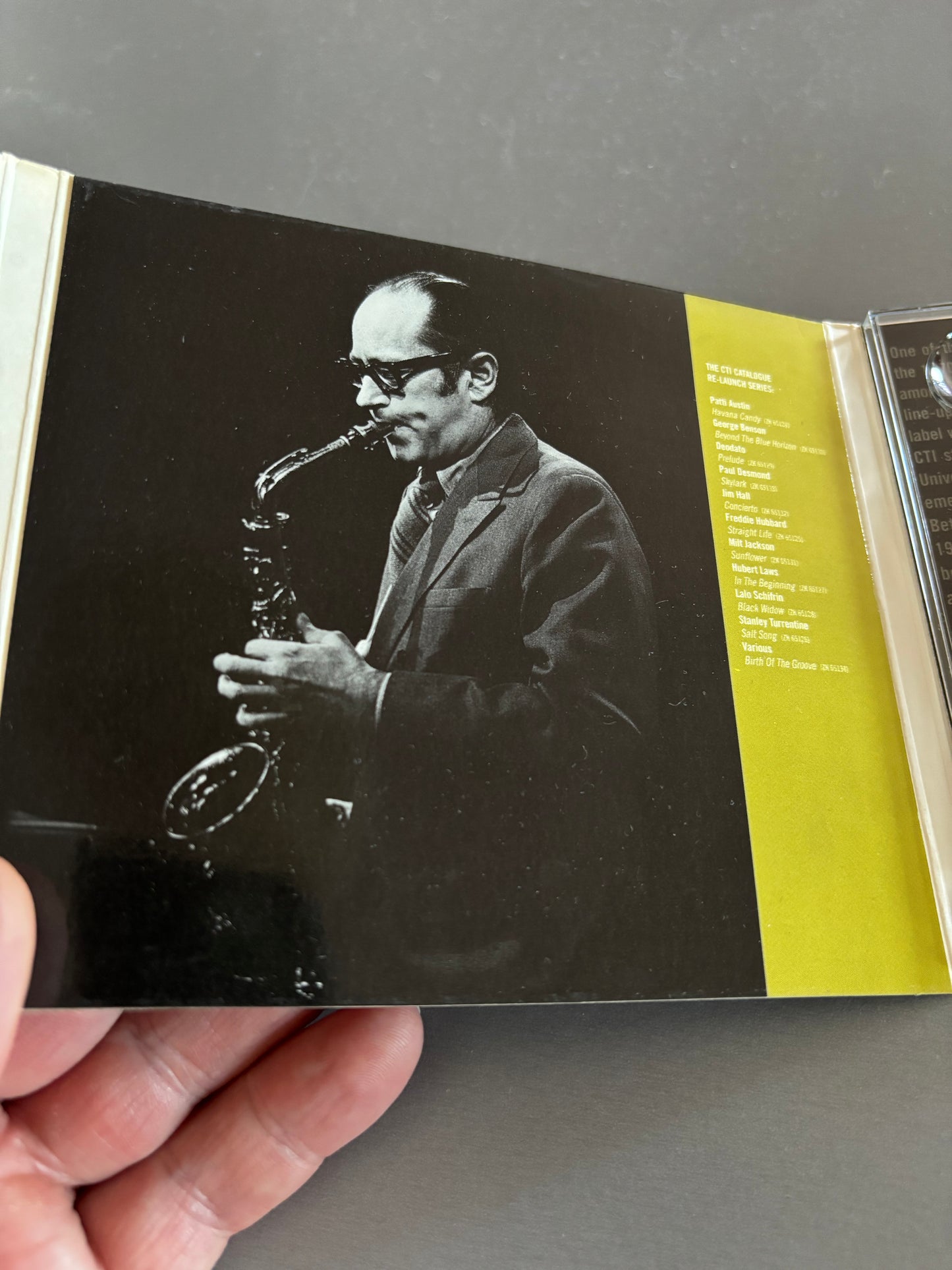 Paul Desmond: Skylark, CD, reissue, remastered, Digipak, CTI Records, US 1997