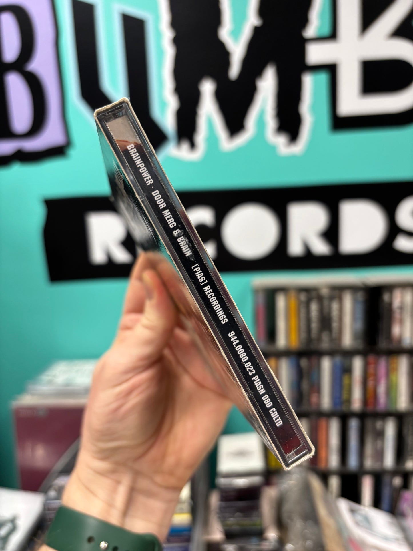 Brainpower: Door Merg & Brain (Lowlands Editie), 2CD, 1st pressing, Only 2CD version, [PIAS] Recordings, Netherlands 2002