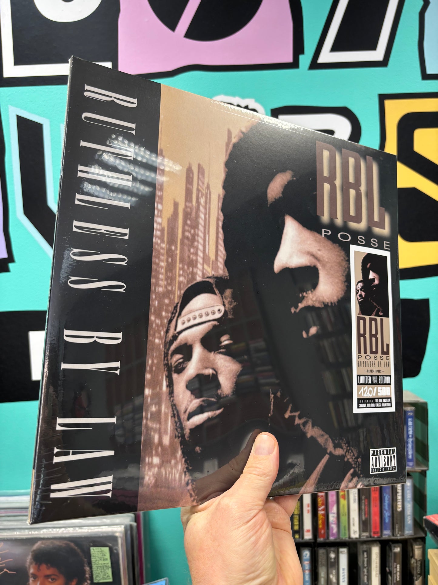 RBL Posse: Ruthless By Law, 2LP, gatefold, reissue, remastered especially for vinyl, Limited Edition, Hand Numbered, white vinyls, The Rightway Productions, NorthCyde Vinyl, Dead Press Records, Europe 2026
