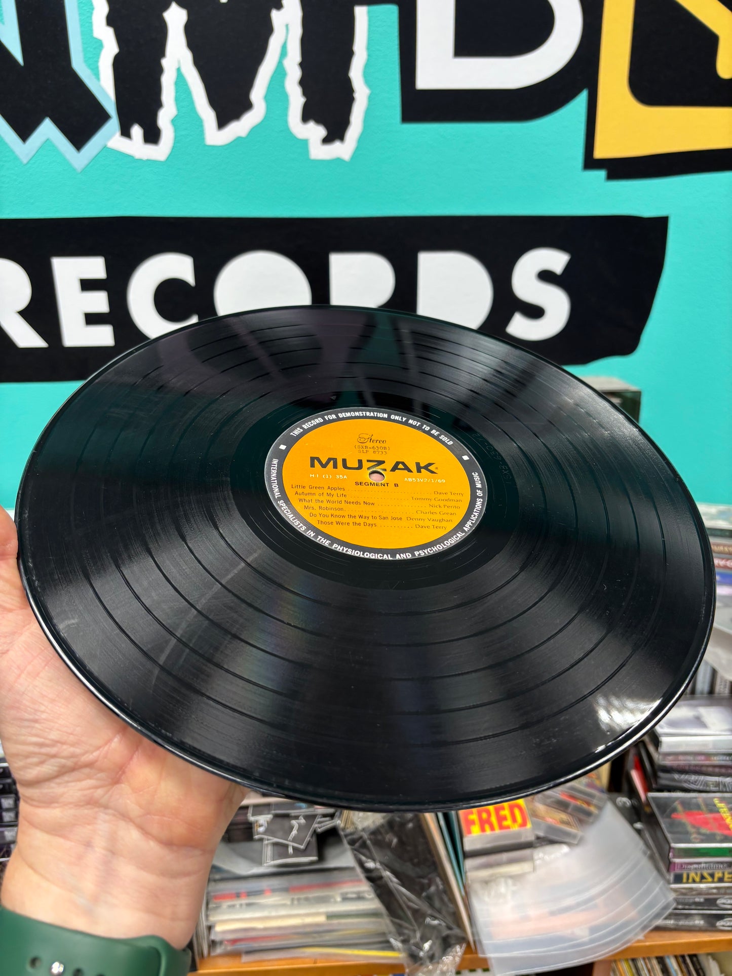 Unknown Artist: New Dimensions Volume 2, LP, 1st pressing,Promo, MUZAK, US 1969