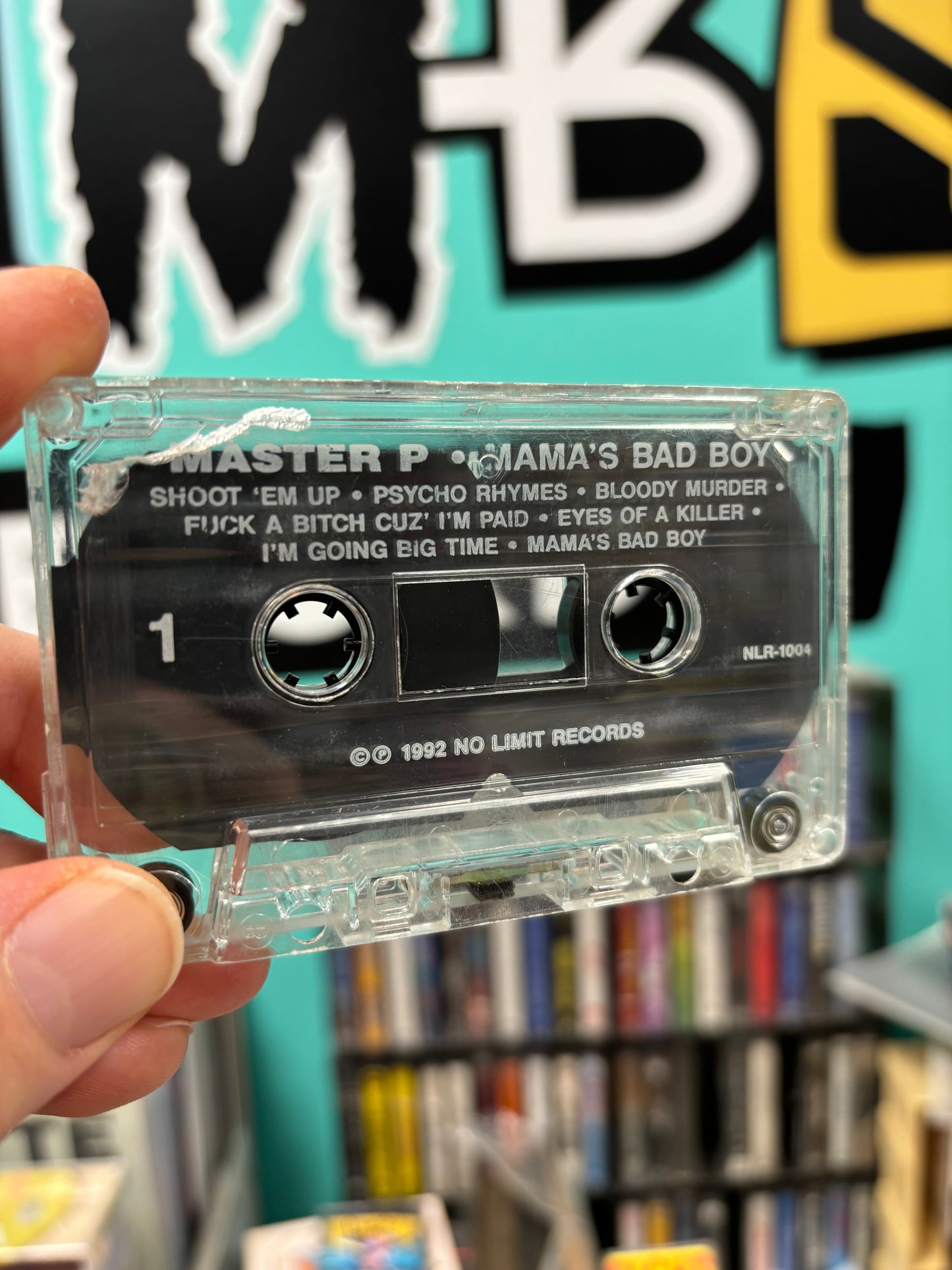 Master P: Mama’s Bad Boy, C-cassette, 1st pressing, No Limit Records, US 1992