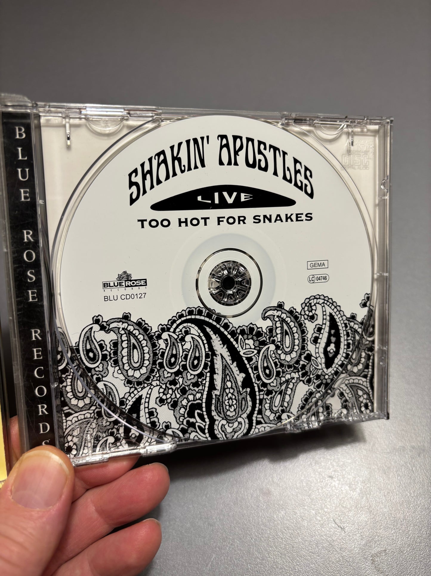 Shakin’ Apostles: Too Hot For Snakes, CD, Blue Rose Records, Germany 2000