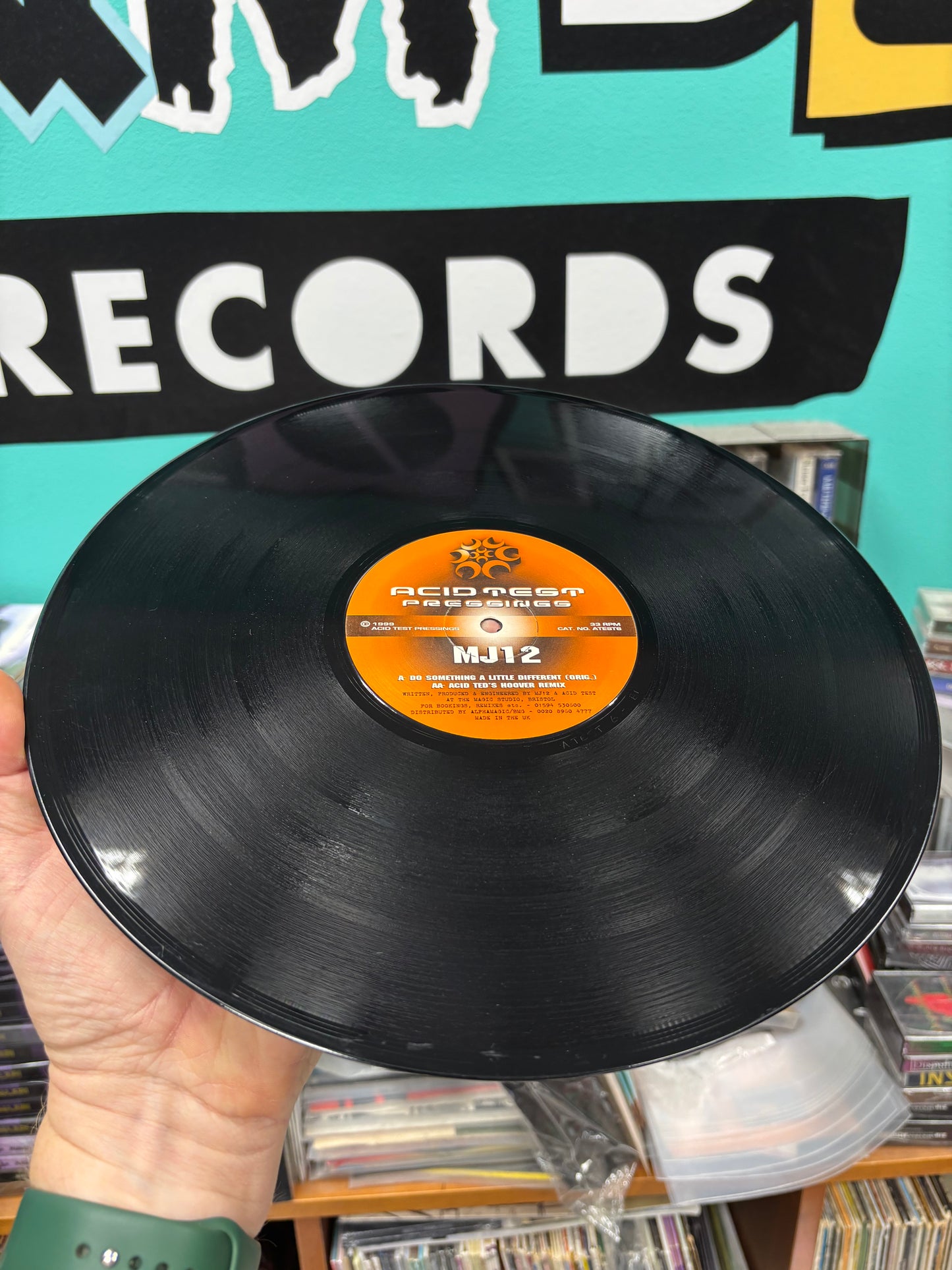 MJ12: Do Something A Little Different, 12inch, Only official pressing, Acid Test Pressings, UK 1999