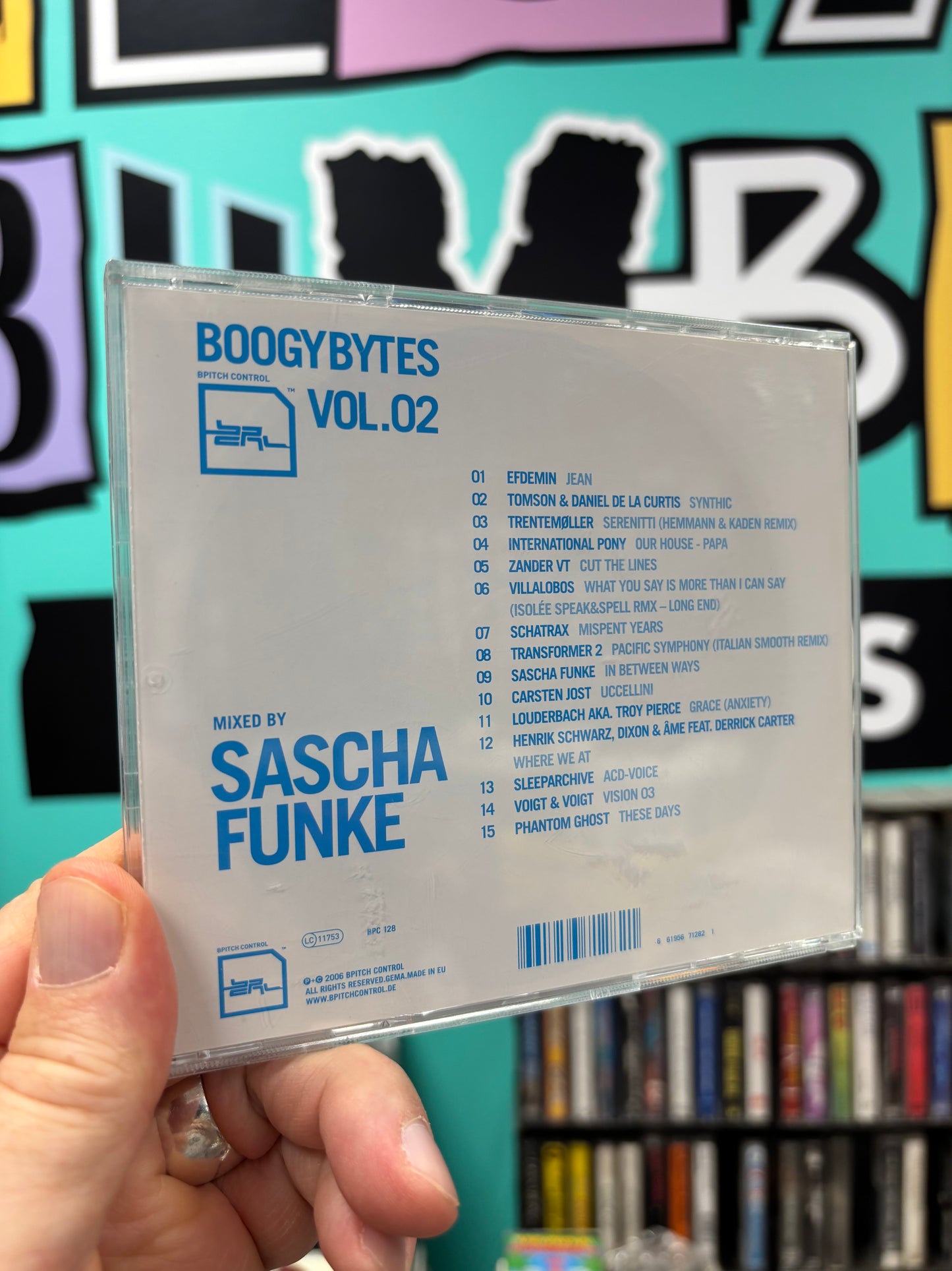 Sascha Funke: Boogybytes Vol.2, CD, Mixed, Only official pressing, BPitch Control, Germany 2006