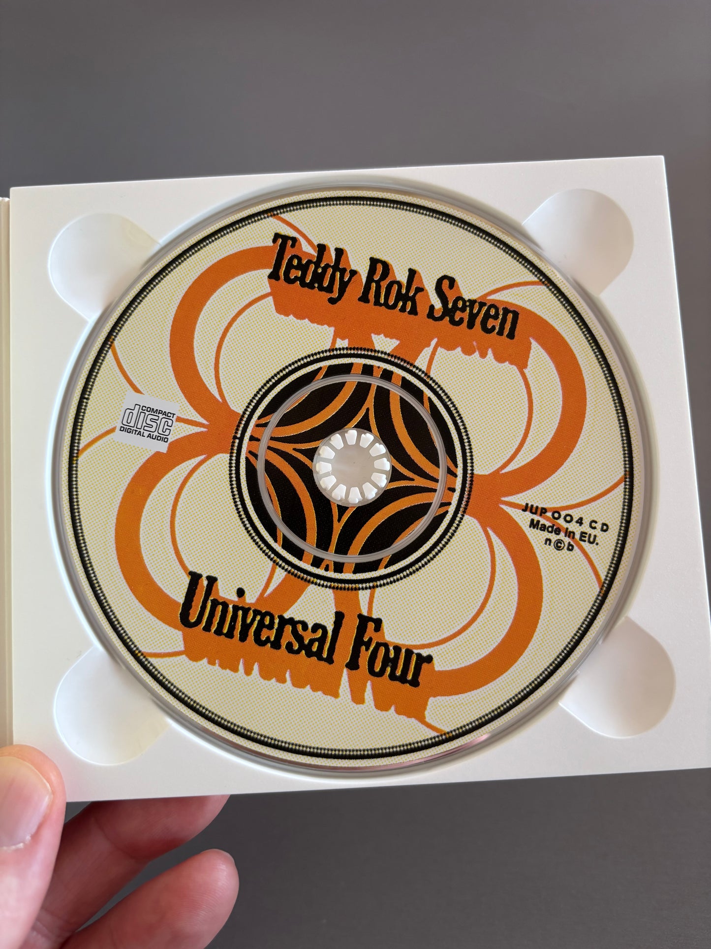 Teddy Rok Seven: Universal Four, CD, 1st pressing, Jupiter, Finland 2004