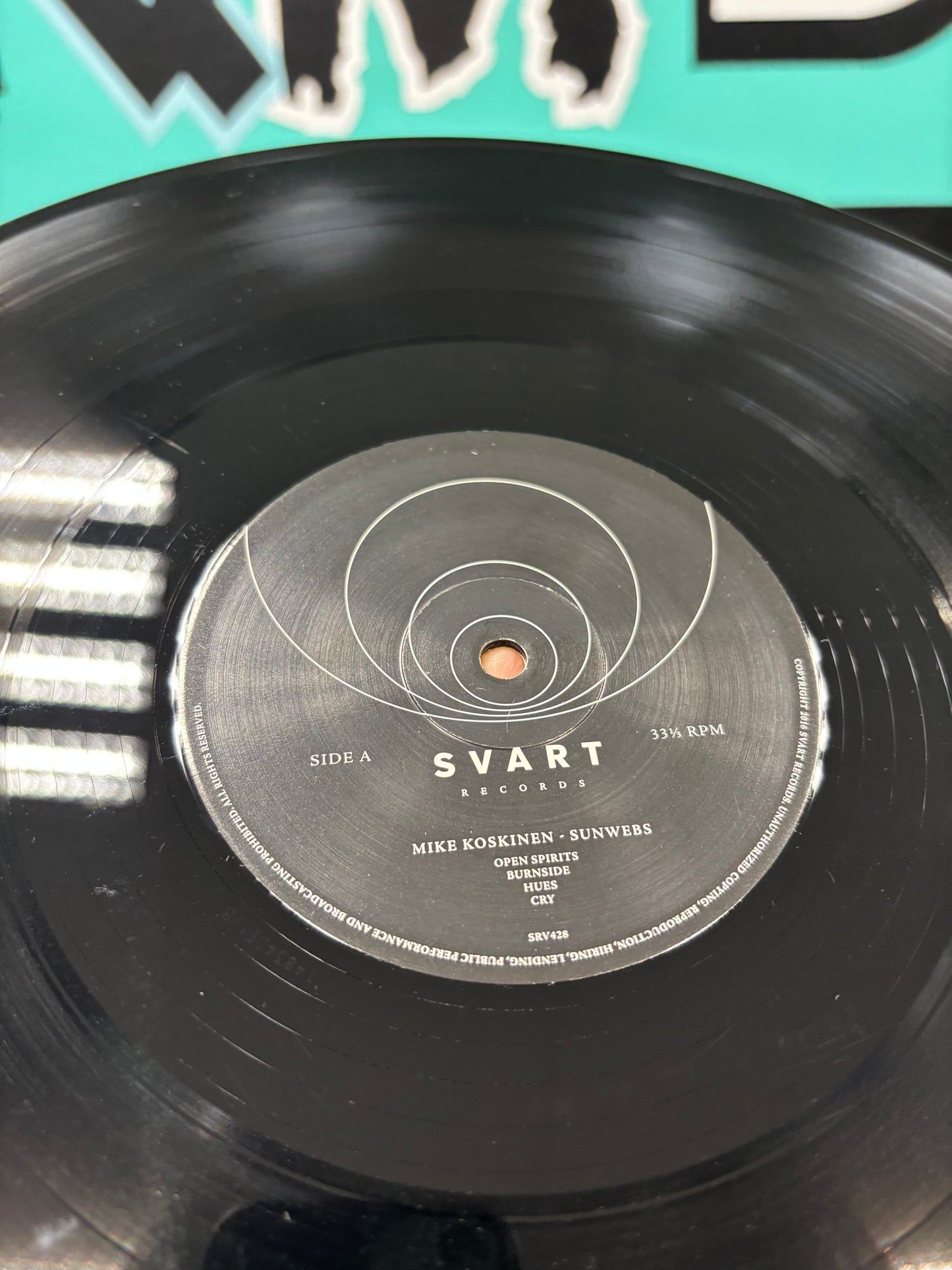 Mike Koskinen: Sunwebs, LP, gatefold, reissue, Limited Edition, Svart Records, Svart Jazz, Finland 2016