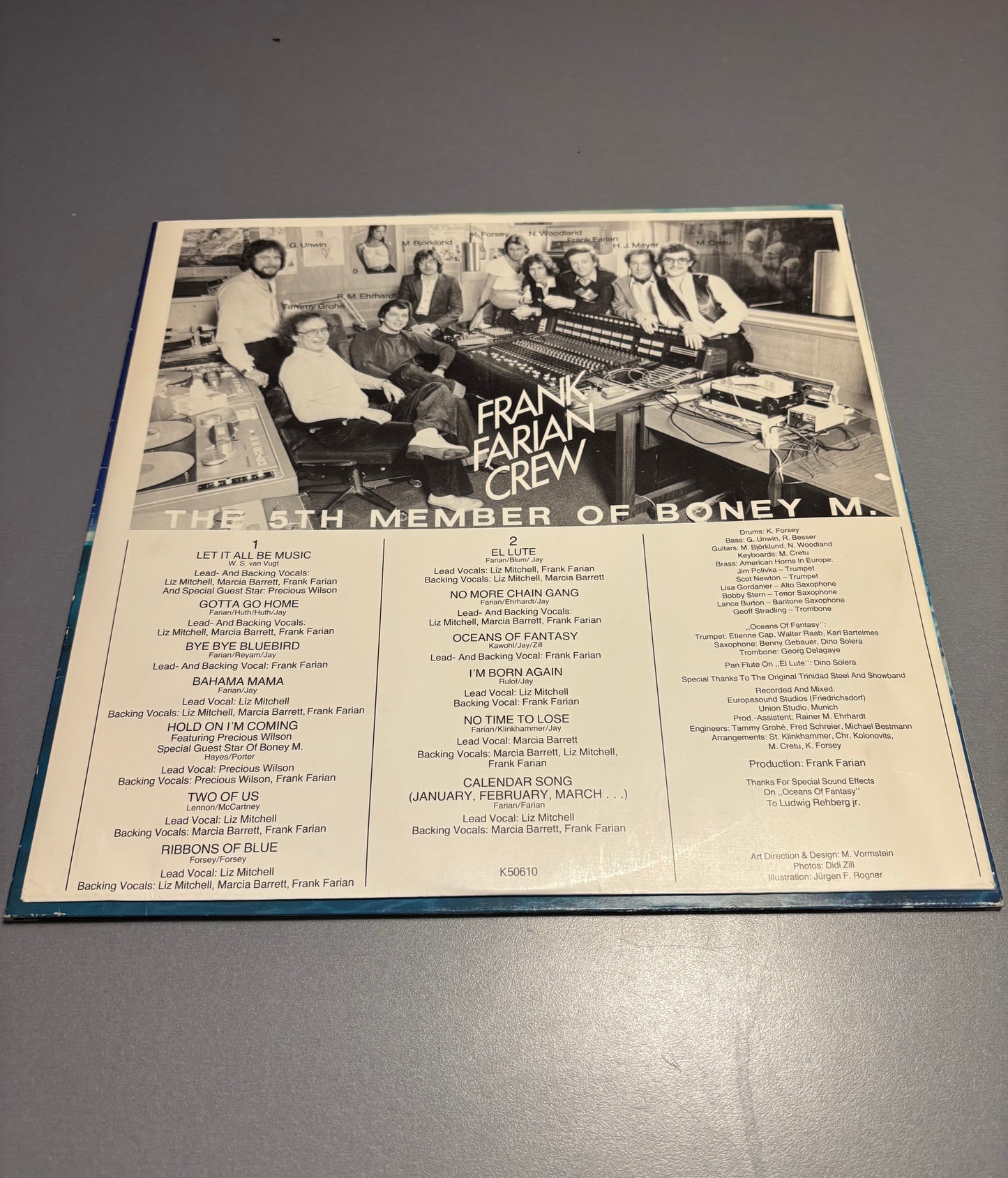 Boney M. : Oceans Of Fantasy, LP, Gatefold, Atlantic, UK 1979