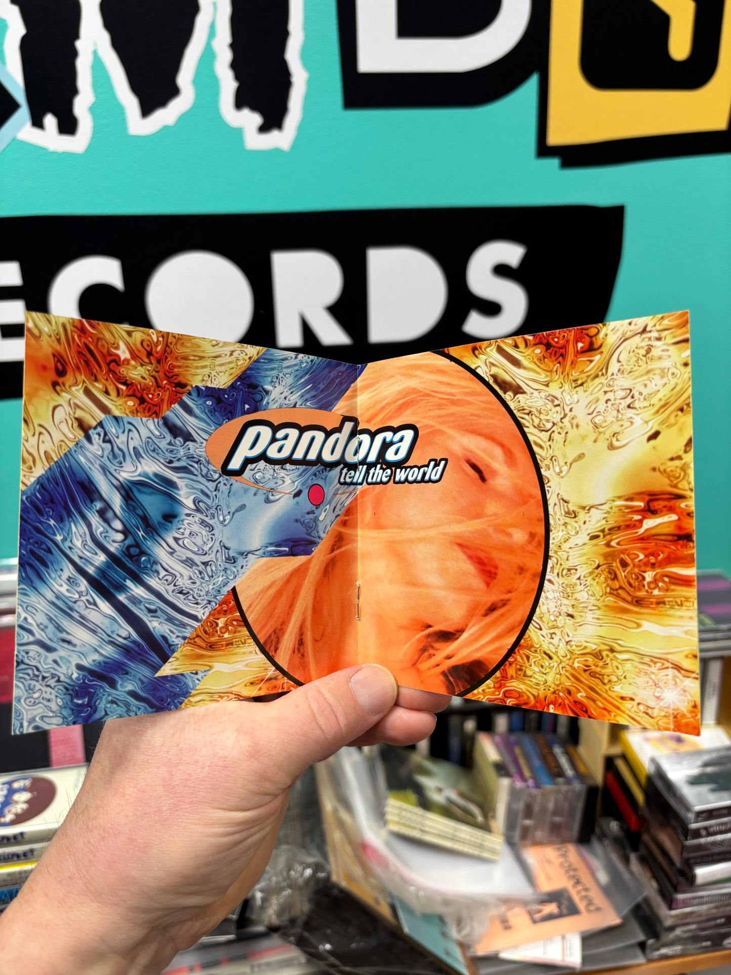 Pandora: Tell The World, 2CD, album & EP, Virgin, Finland 1995