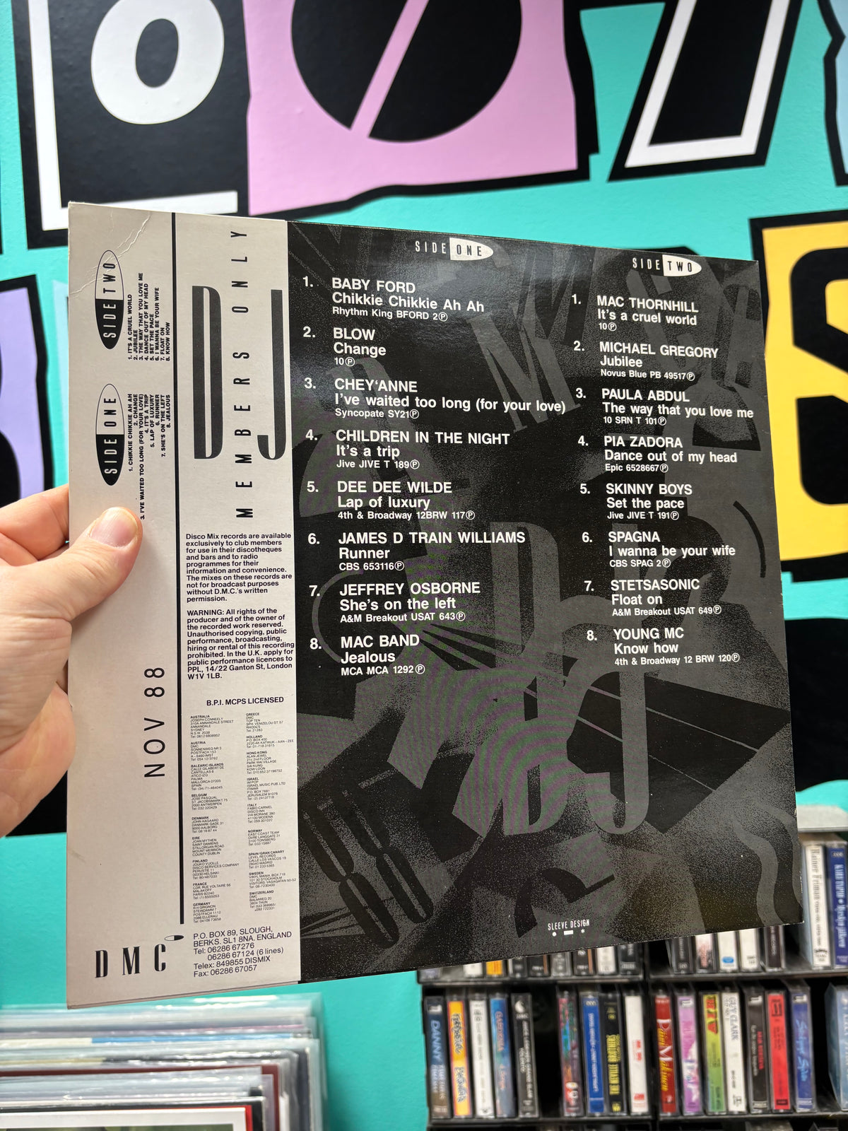 DMC - November 88 - Previews, LP, compilation, Only pressing, DMC, UK 1988