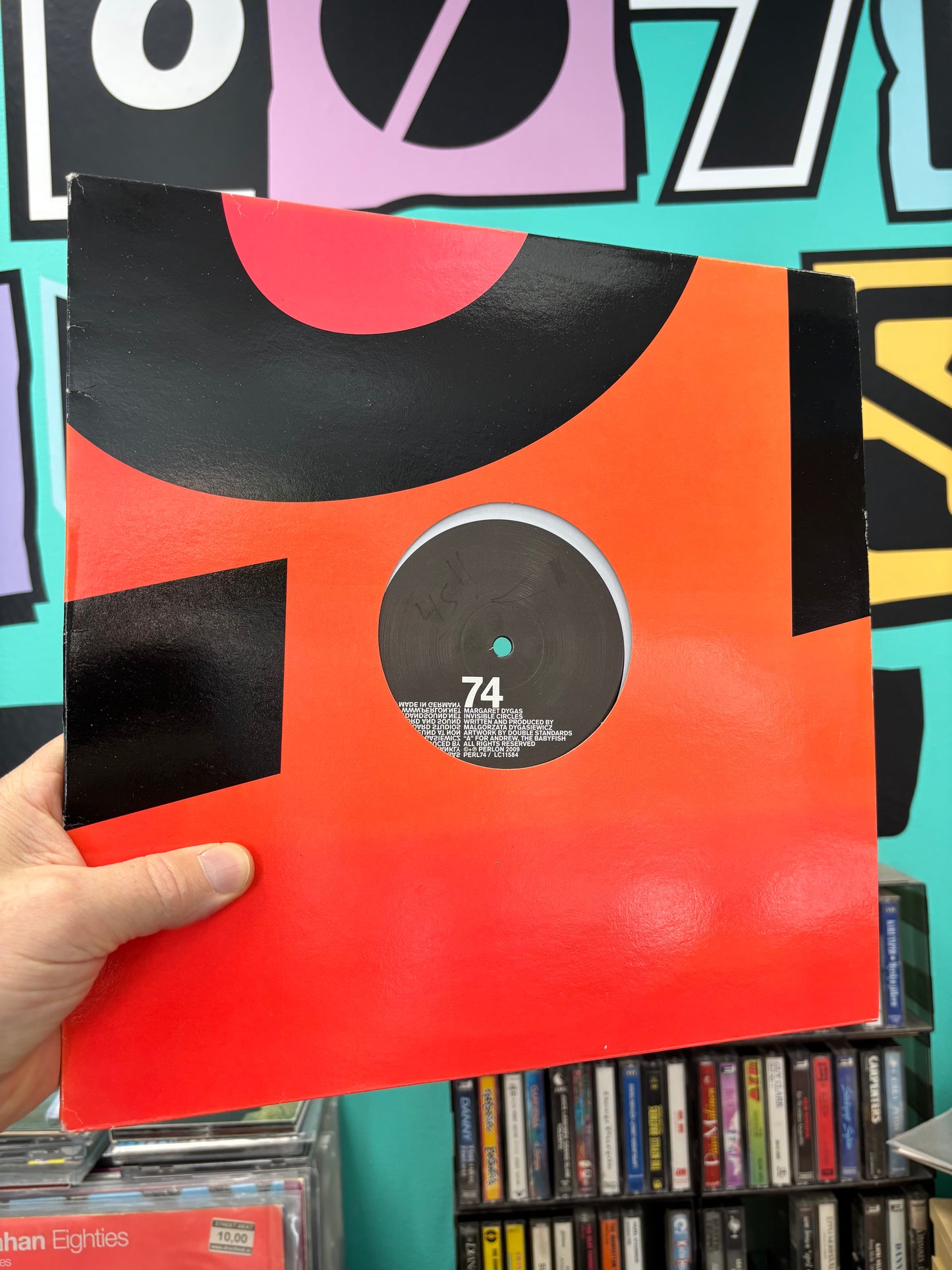 Margaret Dygas: Invisible Circles, 12inch, 1st pressing, Perlon, Germany 2009