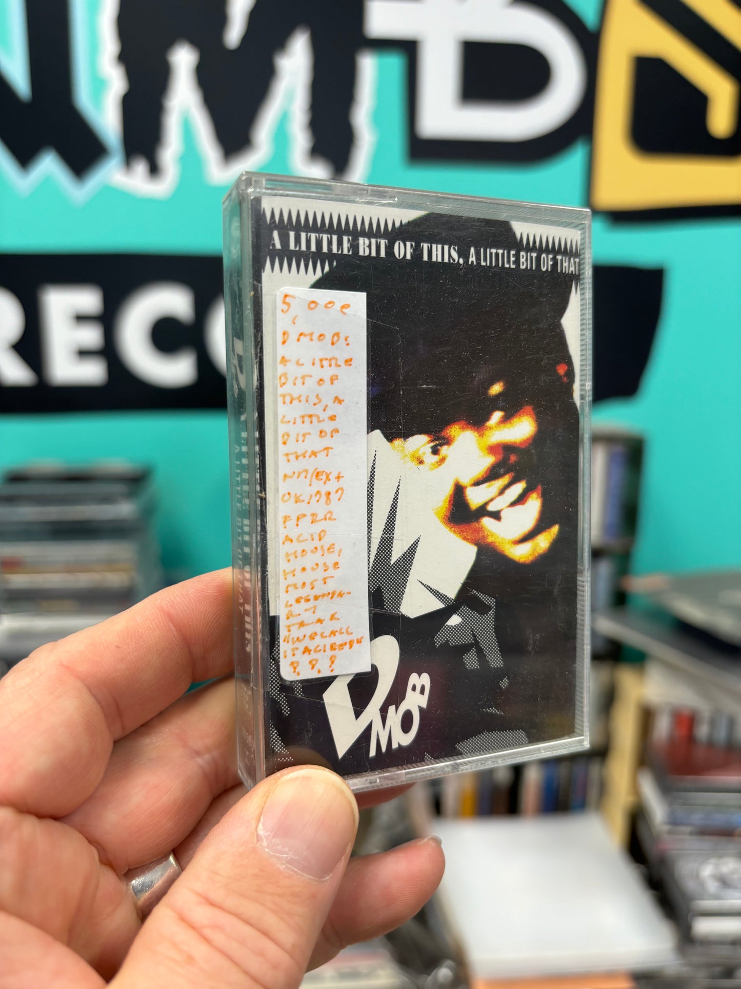 D Mob: A Little Bit Of This, A Little Bit Of That, C-cassette, FFRR, UK 1989