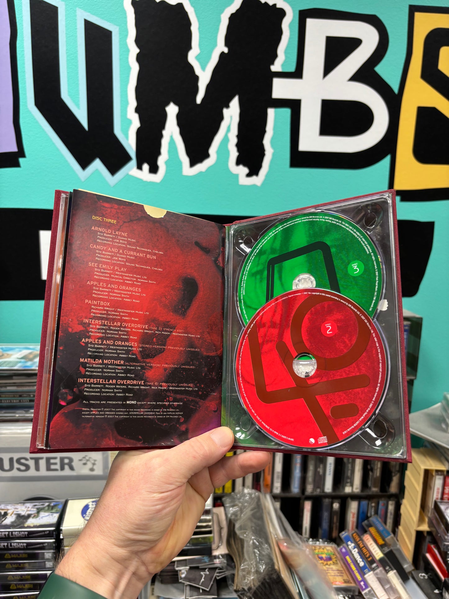 Pink Floyd: The Piper At The Gates Of Dawn, 3CD, Box Set, reissue, remastered, Limited Edition, 40th Anniversary Deluxe Edition, Mono, Stereo, EMI, Europe 2007