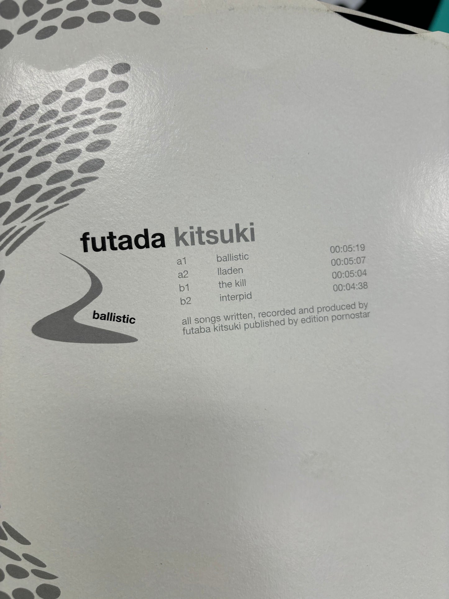 Futada Kitsuki: Ballistic, 12inch, Only pressing, Kazumi, Germany 2002