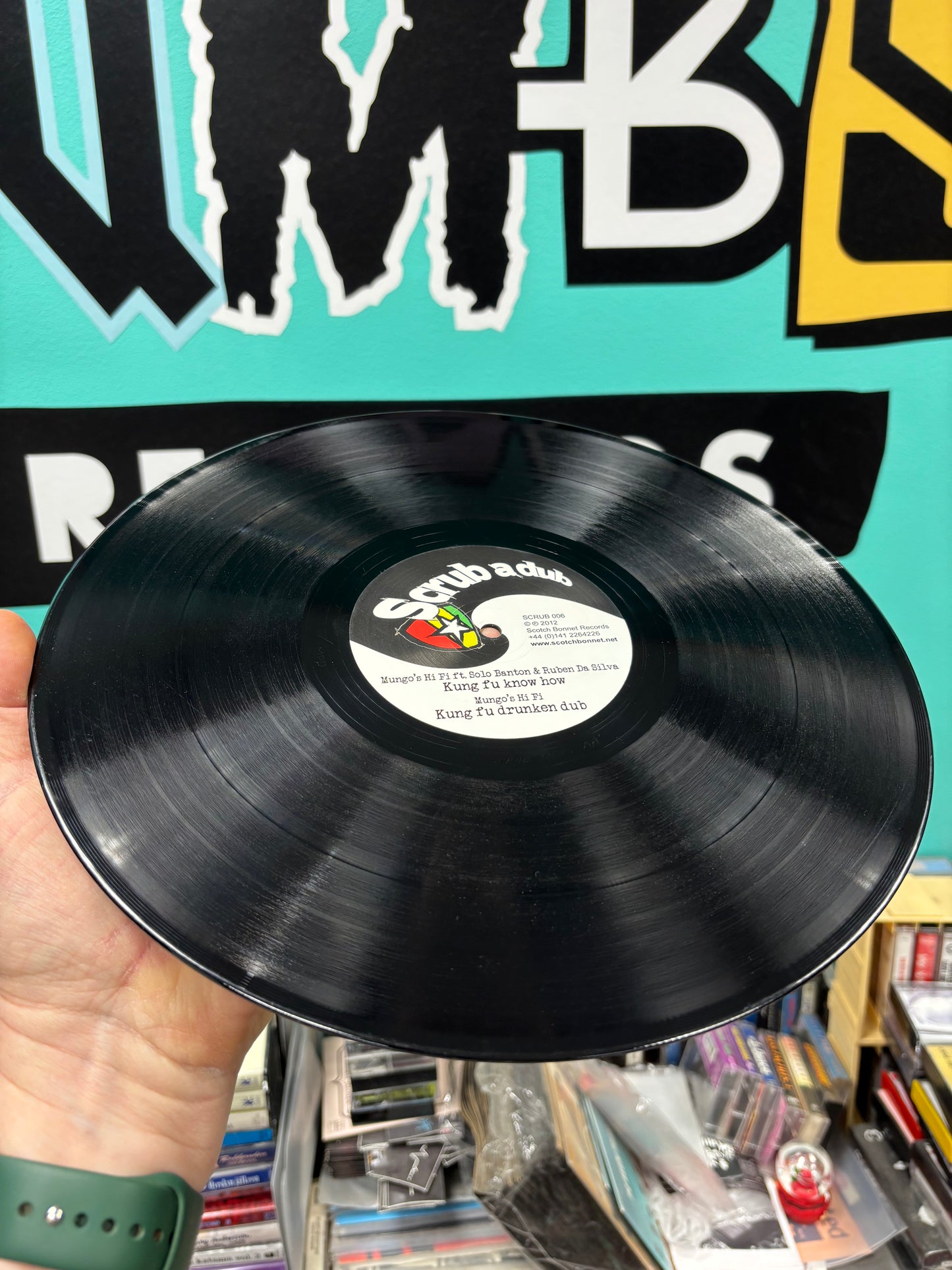 Mungo’s Hi Fi feat. Eek-A-Mouse, Solo Banton & Ruben Da Silva: Kung Fu Know How, 12inch, Only pressing, Scrub A Dub, UK 2012