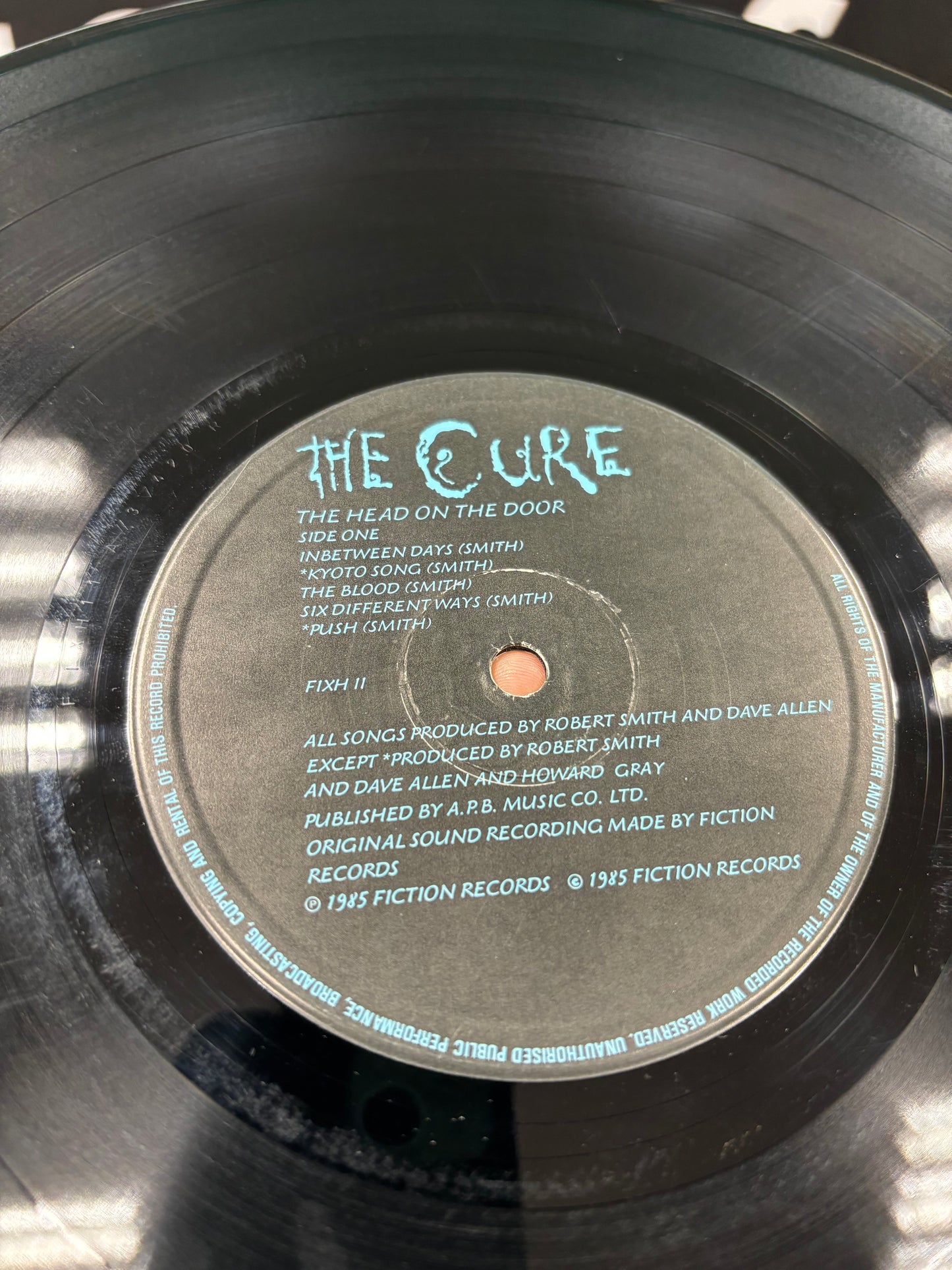 The Cure: The Head On The Door, LP, 1st pressing, UK 1985