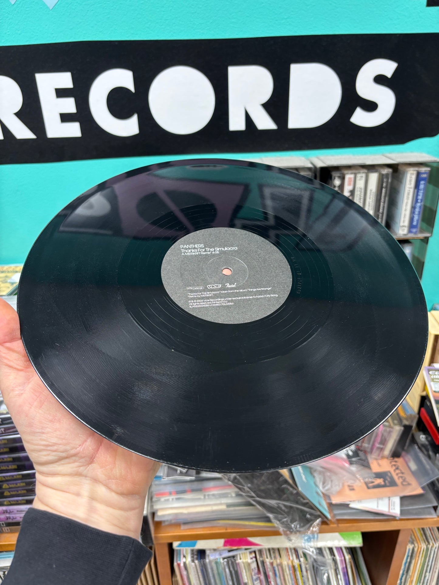 Panthers: Thanks For The Simulacra, 12inch, Only vinyl pressing, City Slang, Vice Records, Europe 2005