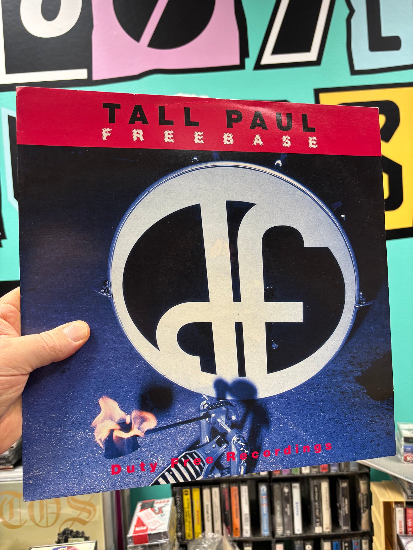 Tall Paul: Freebase, 12inch, 1st pressing, Duty Free Recordings, UK 2000