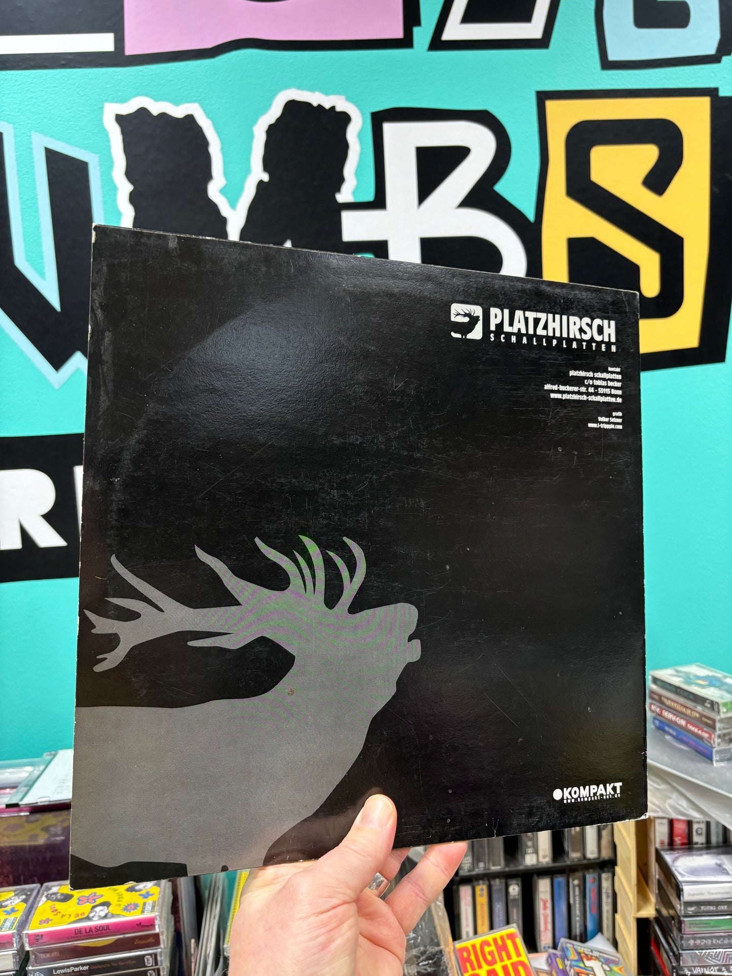 Rocco Blanco: Blattschuss EP, 12inch, Only pressing, Platzhirsch Schallplatten, Germany 2004