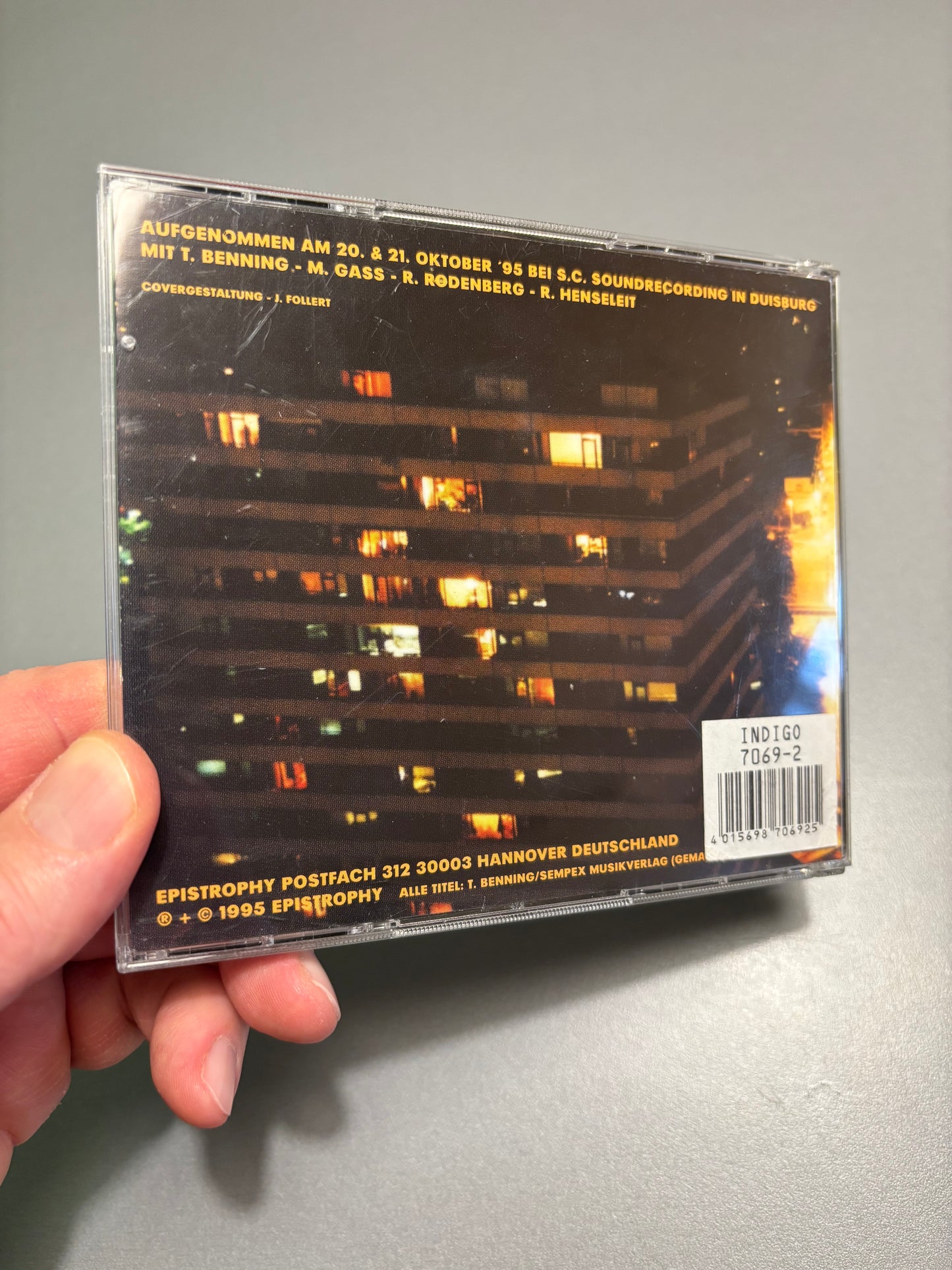 Bohren & Der Club Of Gore, 2CD, 1st pressing, Epistrophy, Germany 1997