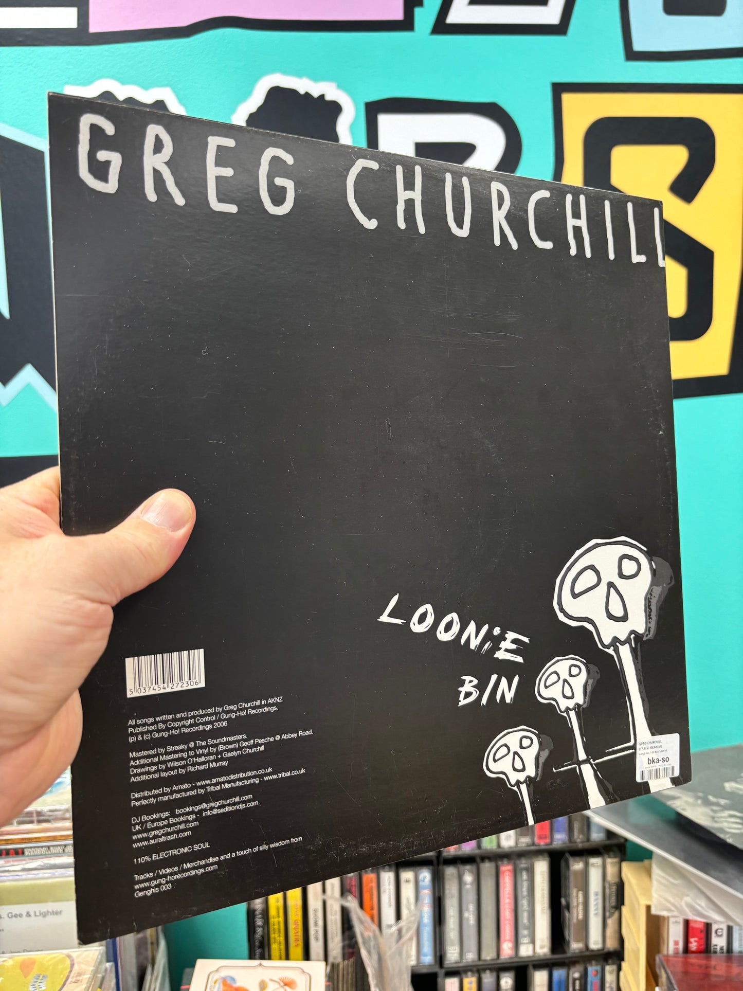 Greg Churchill: Lesser Meaning, 12inch, Only official pressing, Gung Ho! Recordings, UK 2006