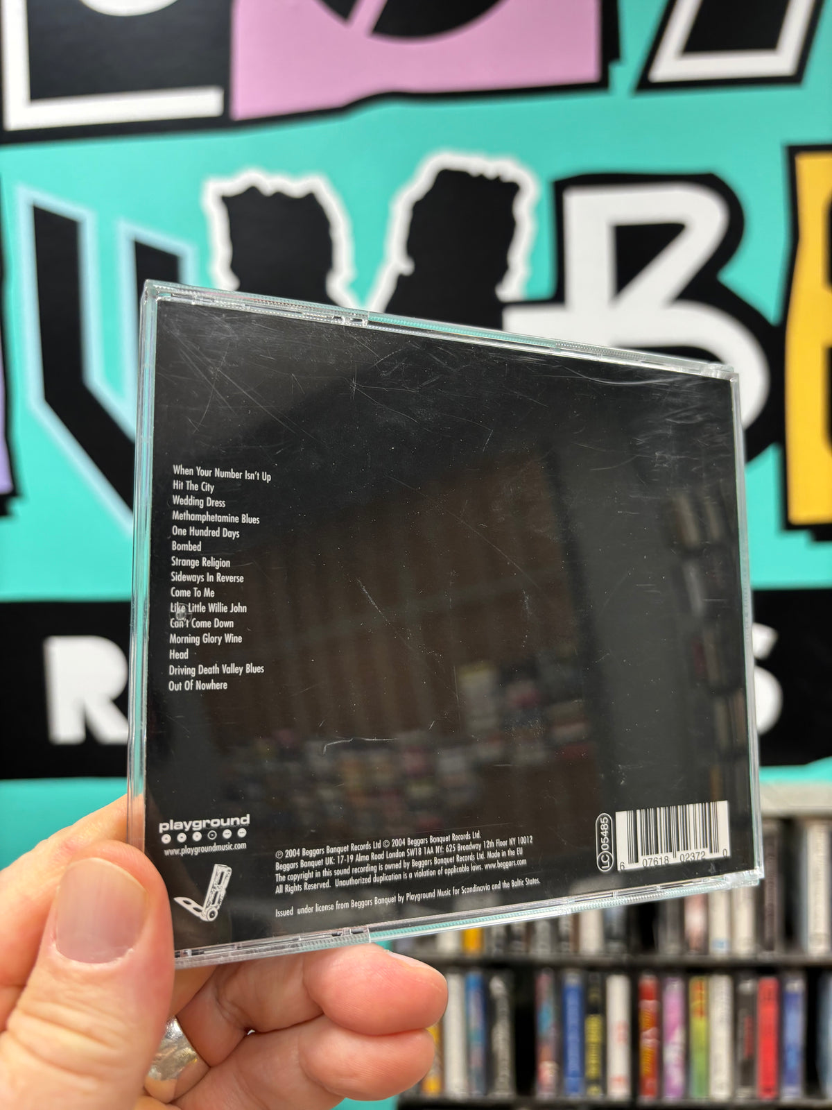 Mark Lanegan Band: Bubblegum, CD, Beggars Banquet, Playground Music Scandinavia, Scandinavia 2004