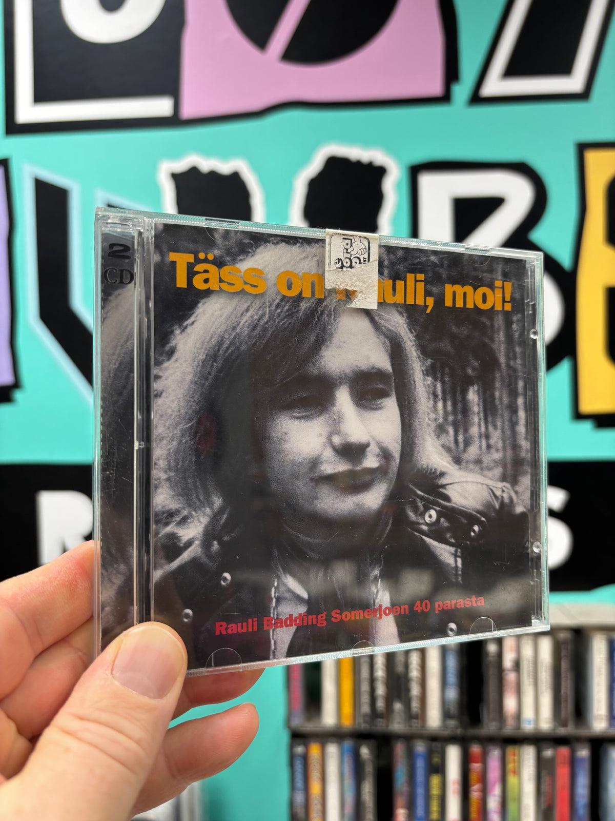 Rauli Badding Somerjoki: Täss On Rauli, Moi!, 2CD, 1st pressing, Love Records, Siboney, Finland 1999