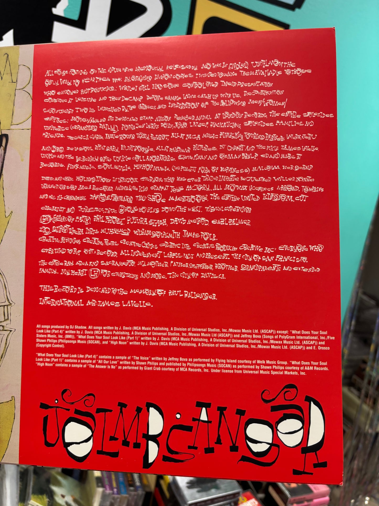 DJ Shadow: Preemptive Strike, 2LP, gatefold, OG pressing, compilation, Limited Edition, Mo Wax, FFRR, US 1998