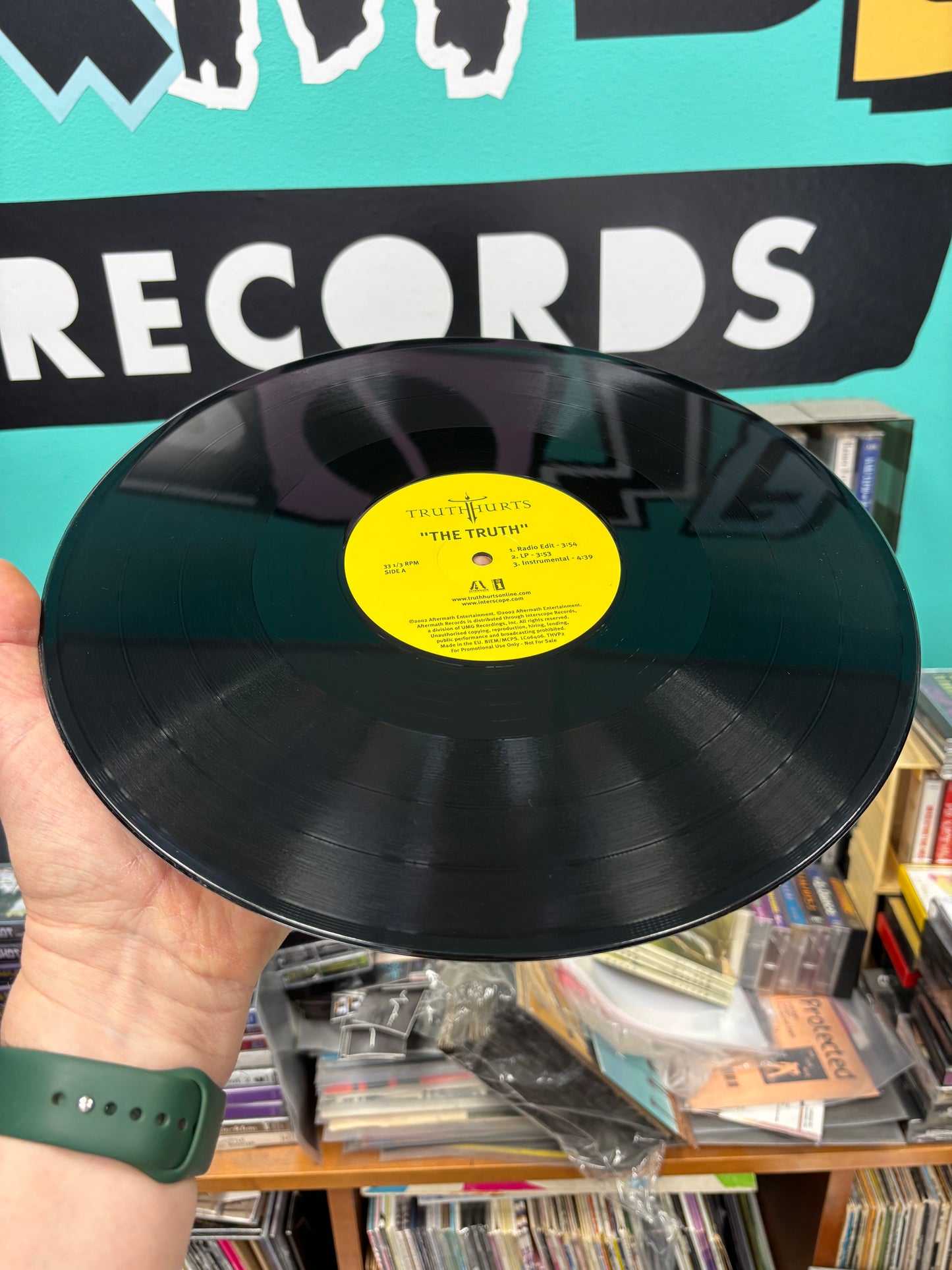 Truth Hurts: The Truth, 12inch, promo, Interscope Records, Aftermath Records, Europe 2002